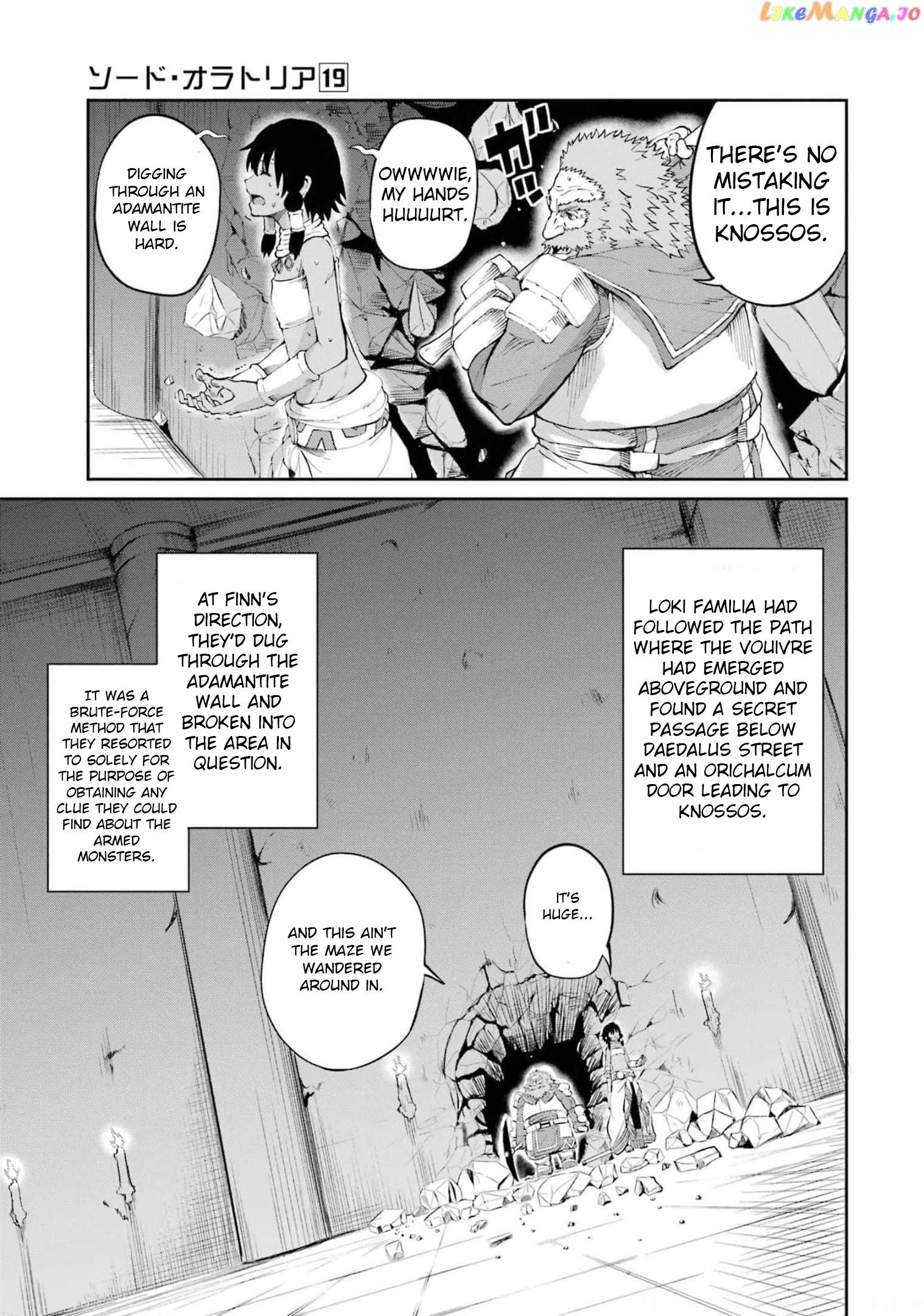 Dungeon Ni Deai O Motomeru No Wa Machigatte Iru Darou Ka Gaiden – Sword Oratoria chapter 82 - page 33