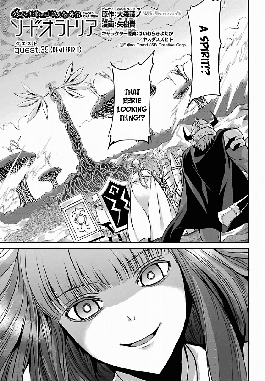Dungeon Ni Deai O Motomeru No Wa Machigatte Iru Darou Ka Gaiden – Sword Oratoria chapter 39 - page 5