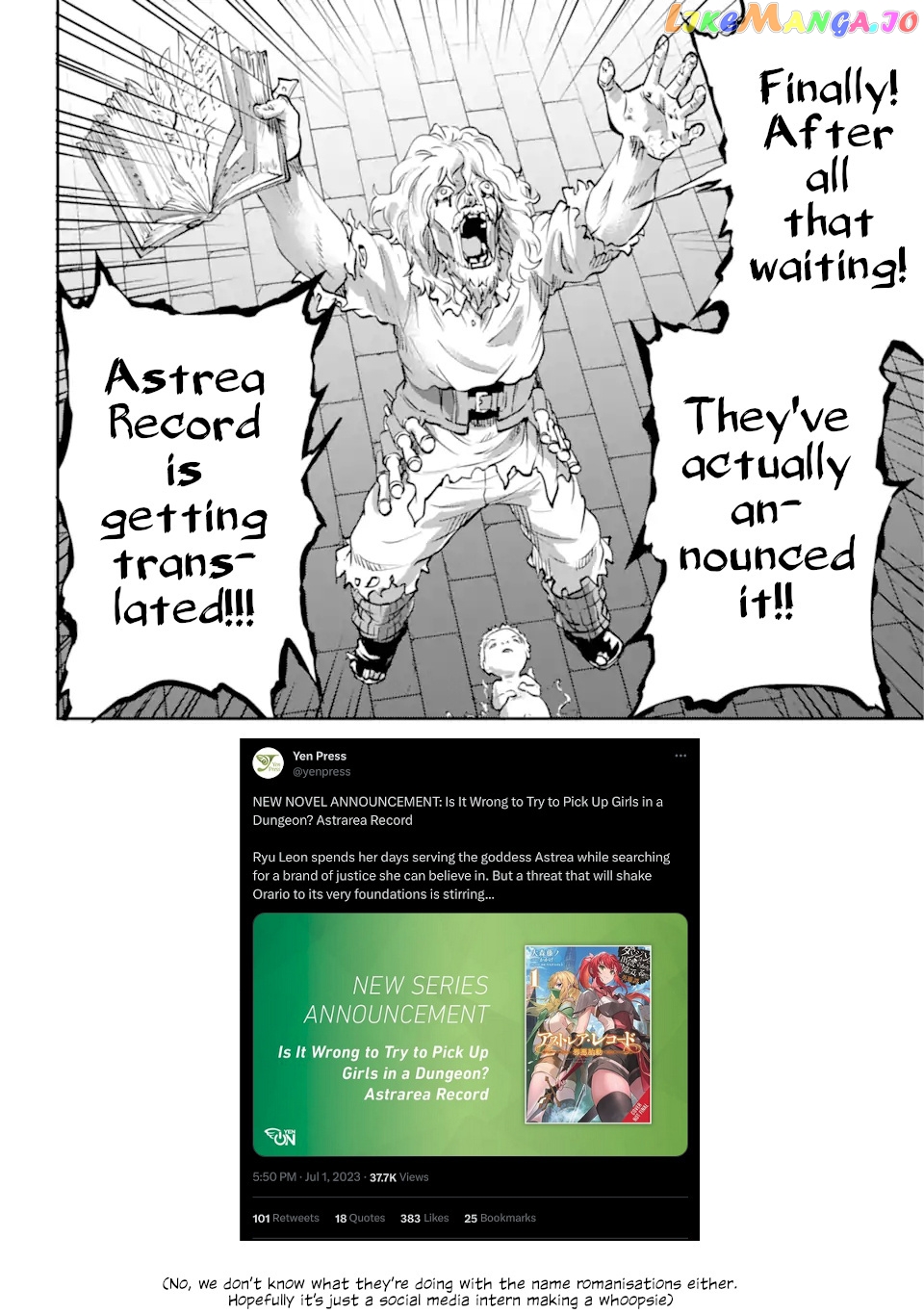 Dungeon Ni Deai O Motomeru No Wa Machigatte Iru Darou Ka Gaiden – Sword Oratoria chapter 103 - page 45
