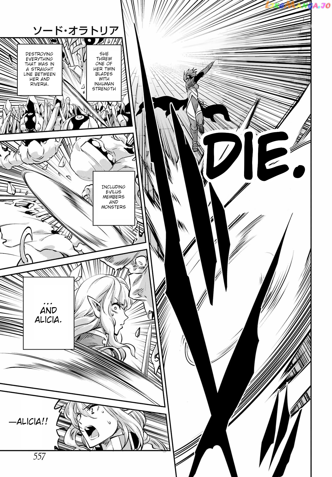 Dungeon Ni Deai O Motomeru No Wa Machigatte Iru Darou Ka Gaiden – Sword Oratoria chapter 96 - page 13