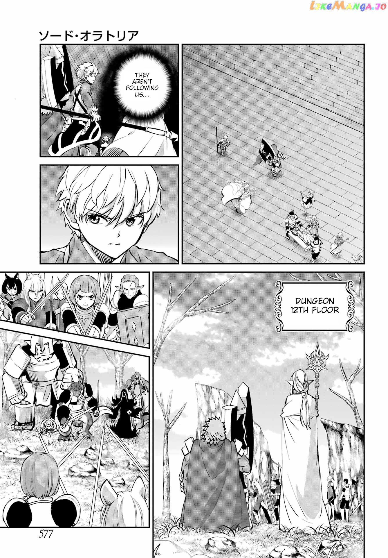 Dungeon Ni Deai O Motomeru No Wa Machigatte Iru Darou Ka Gaiden – Sword Oratoria chapter 96 - page 32