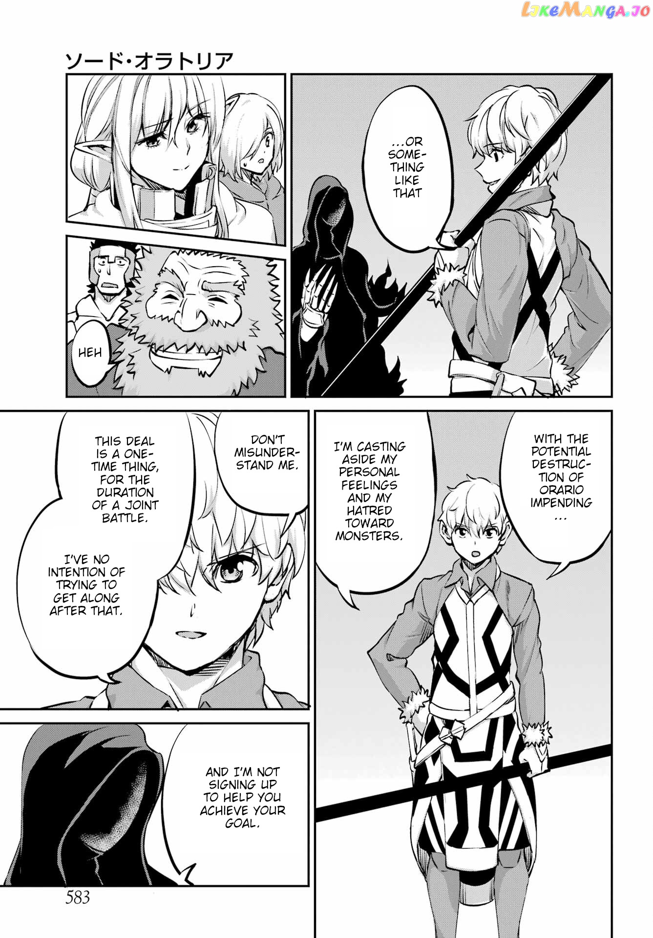 Dungeon Ni Deai O Motomeru No Wa Machigatte Iru Darou Ka Gaiden – Sword Oratoria chapter 96 - page 38