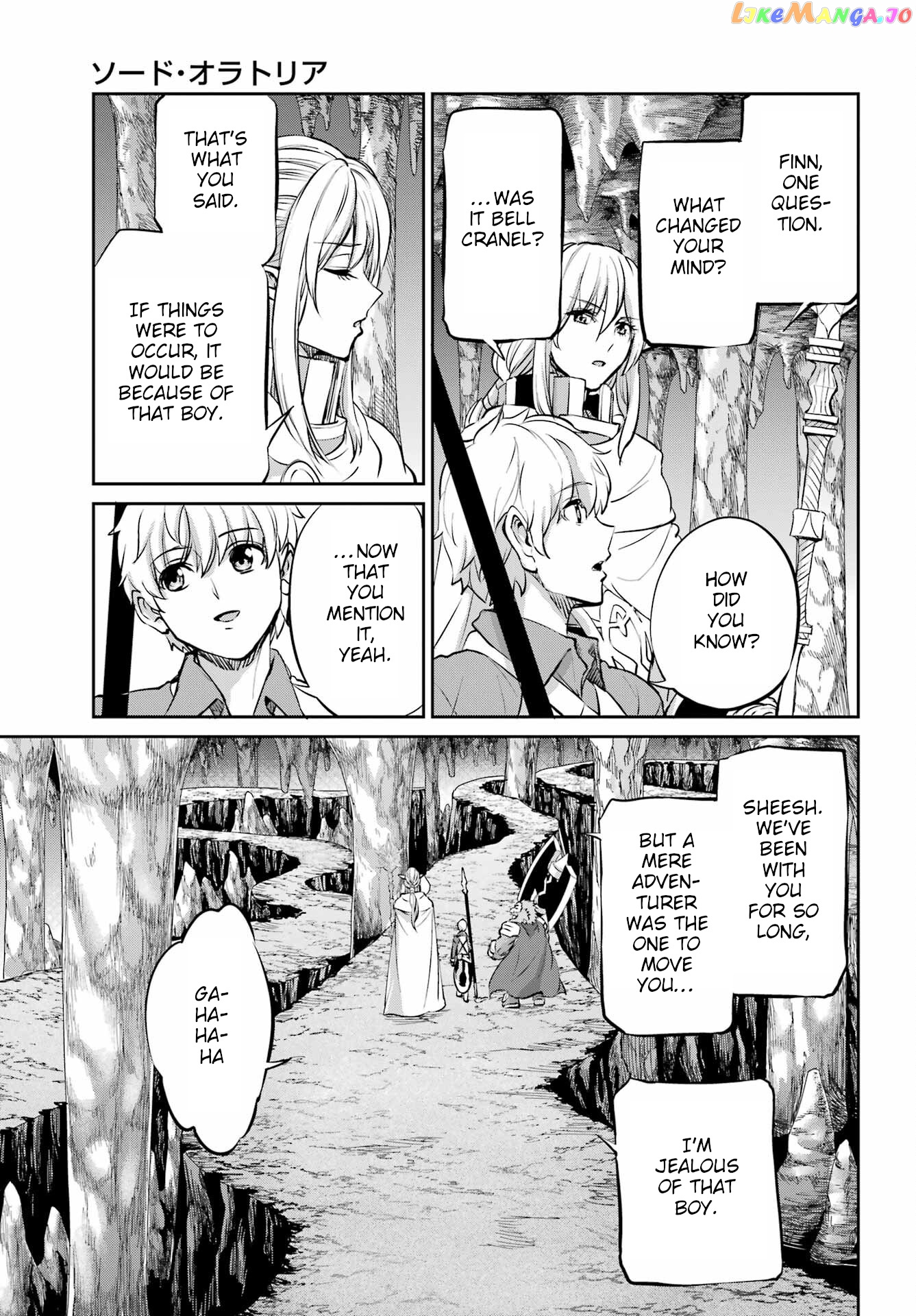 Dungeon Ni Deai O Motomeru No Wa Machigatte Iru Darou Ka Gaiden – Sword Oratoria chapter 96 - page 42