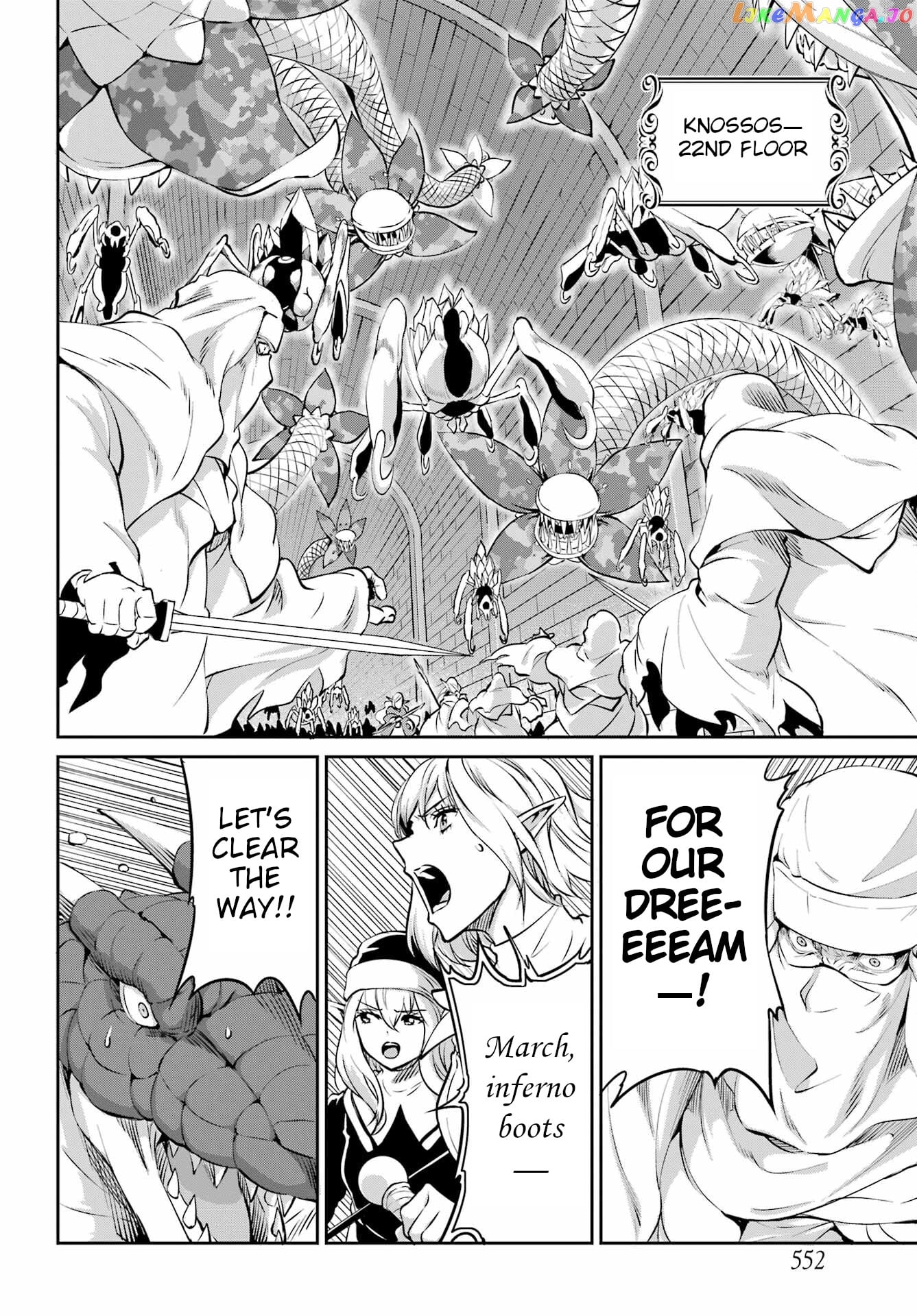 Dungeon Ni Deai O Motomeru No Wa Machigatte Iru Darou Ka Gaiden – Sword Oratoria chapter 96 - page 8