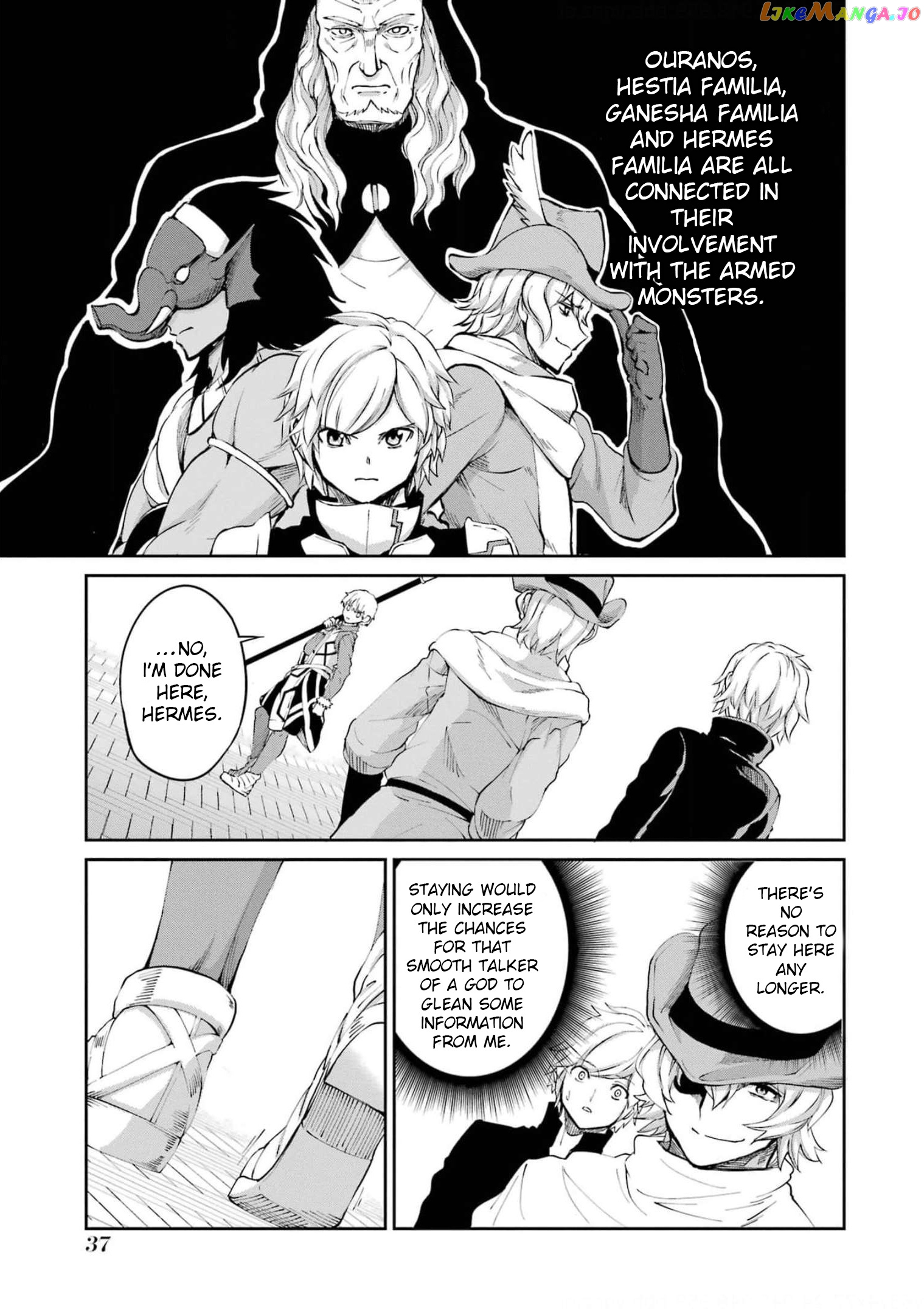 Dungeon Ni Deai O Motomeru No Wa Machigatte Iru Darou Ka Gaiden – Sword Oratoria chapter 83 - page 39