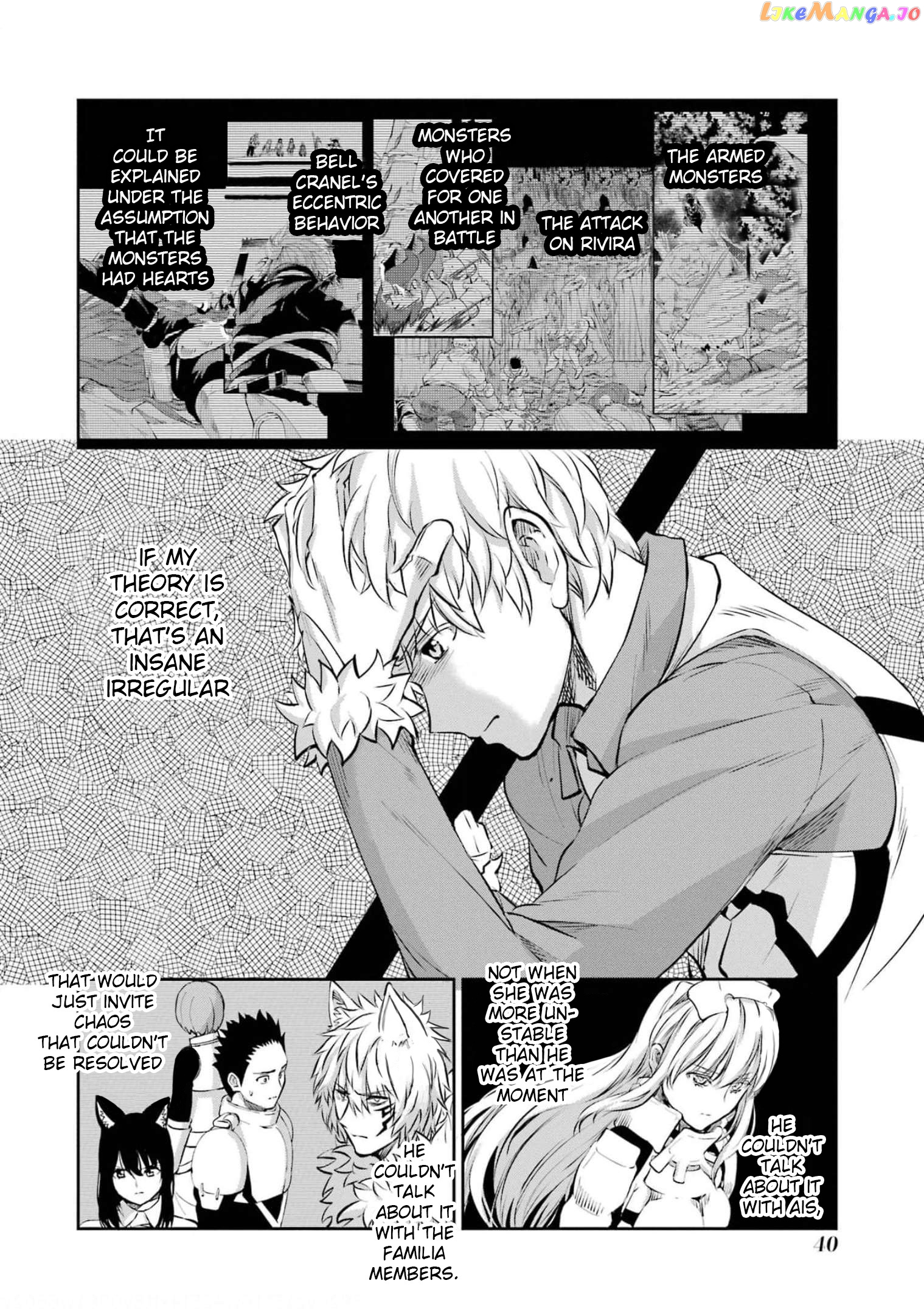 Dungeon Ni Deai O Motomeru No Wa Machigatte Iru Darou Ka Gaiden – Sword Oratoria chapter 83 - page 42