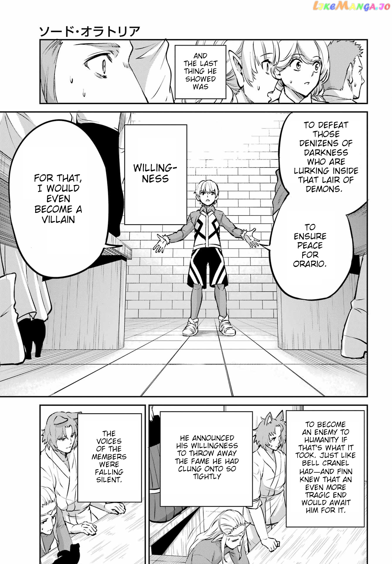 Dungeon Ni Deai O Motomeru No Wa Machigatte Iru Darou Ka Gaiden – Sword Oratoria chapter 97 - page 13