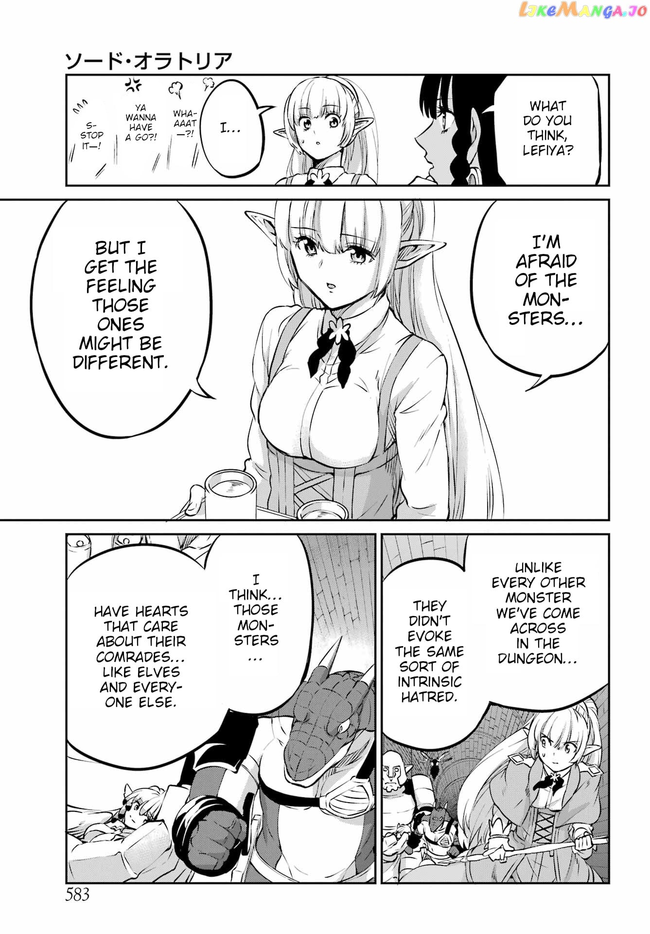 Dungeon Ni Deai O Motomeru No Wa Machigatte Iru Darou Ka Gaiden – Sword Oratoria chapter 97 - page 33