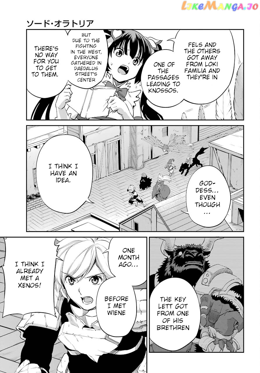 Dungeon Ni Deai O Motomeru No Wa Machigatte Iru Darou Ka Gaiden – Sword Oratoria chapter 91 - page 39
