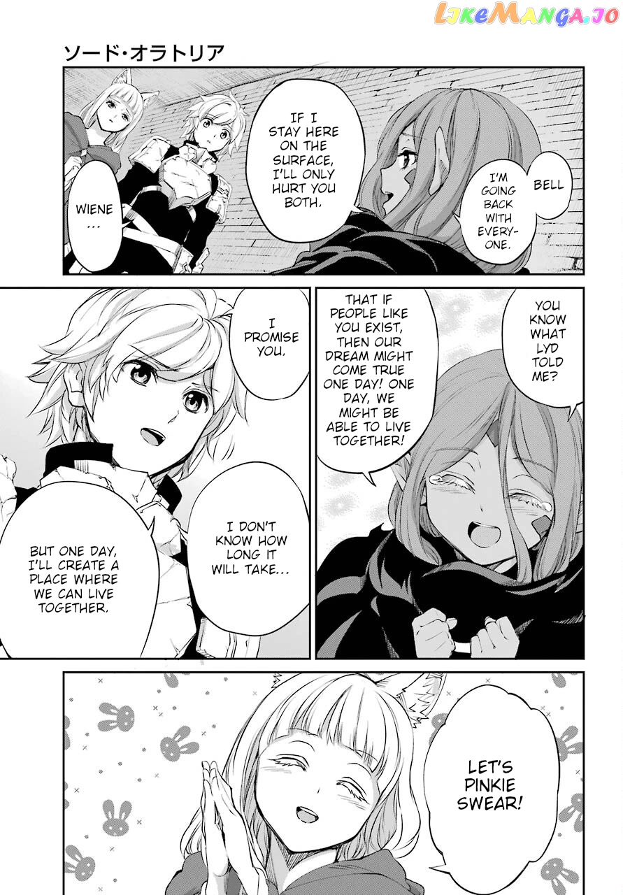 Dungeon Ni Deai O Motomeru No Wa Machigatte Iru Darou Ka Gaiden – Sword Oratoria chapter 91 - page 41