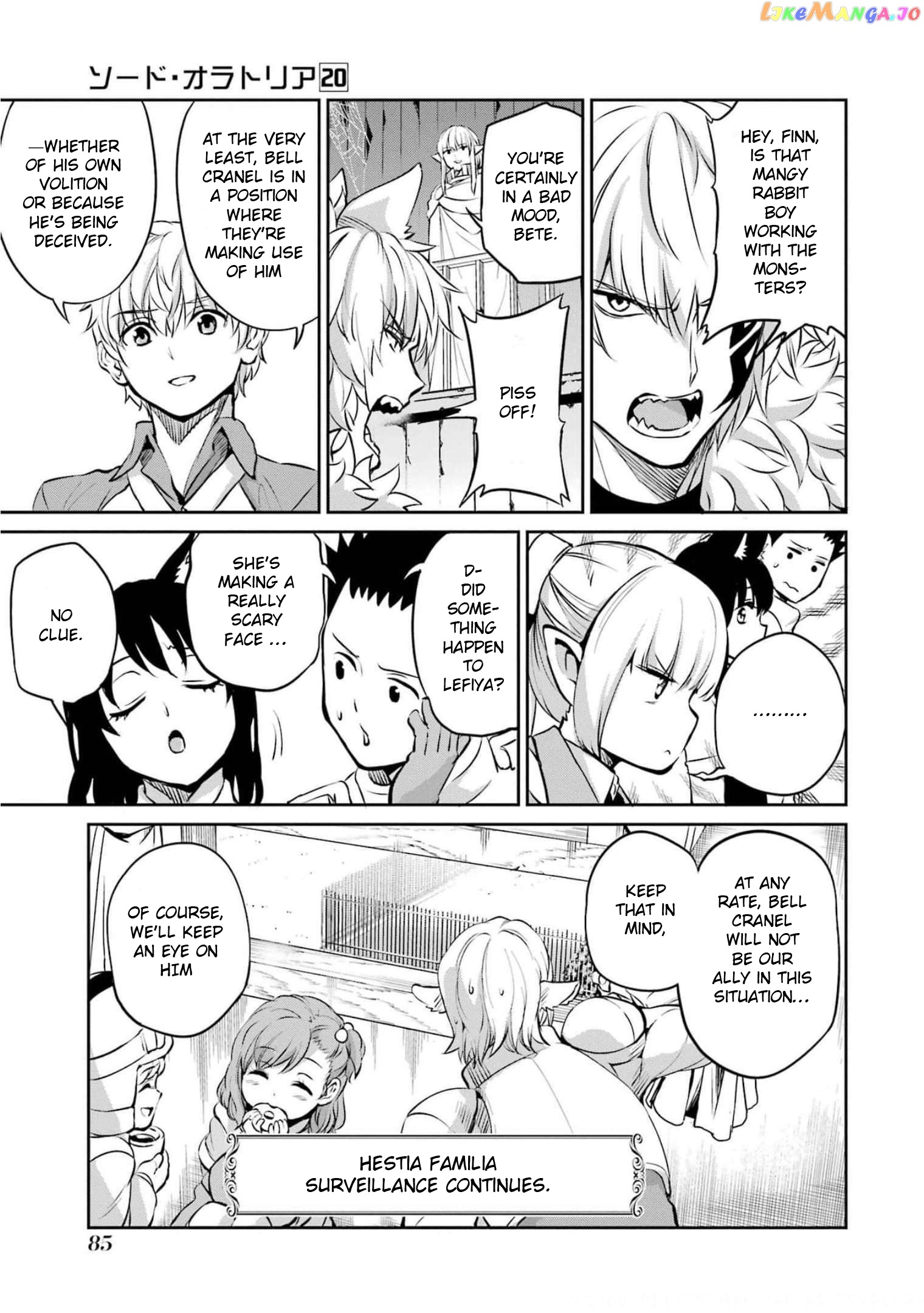 Dungeon Ni Deai O Motomeru No Wa Machigatte Iru Darou Ka Gaiden – Sword Oratoria chapter 84 - page 29