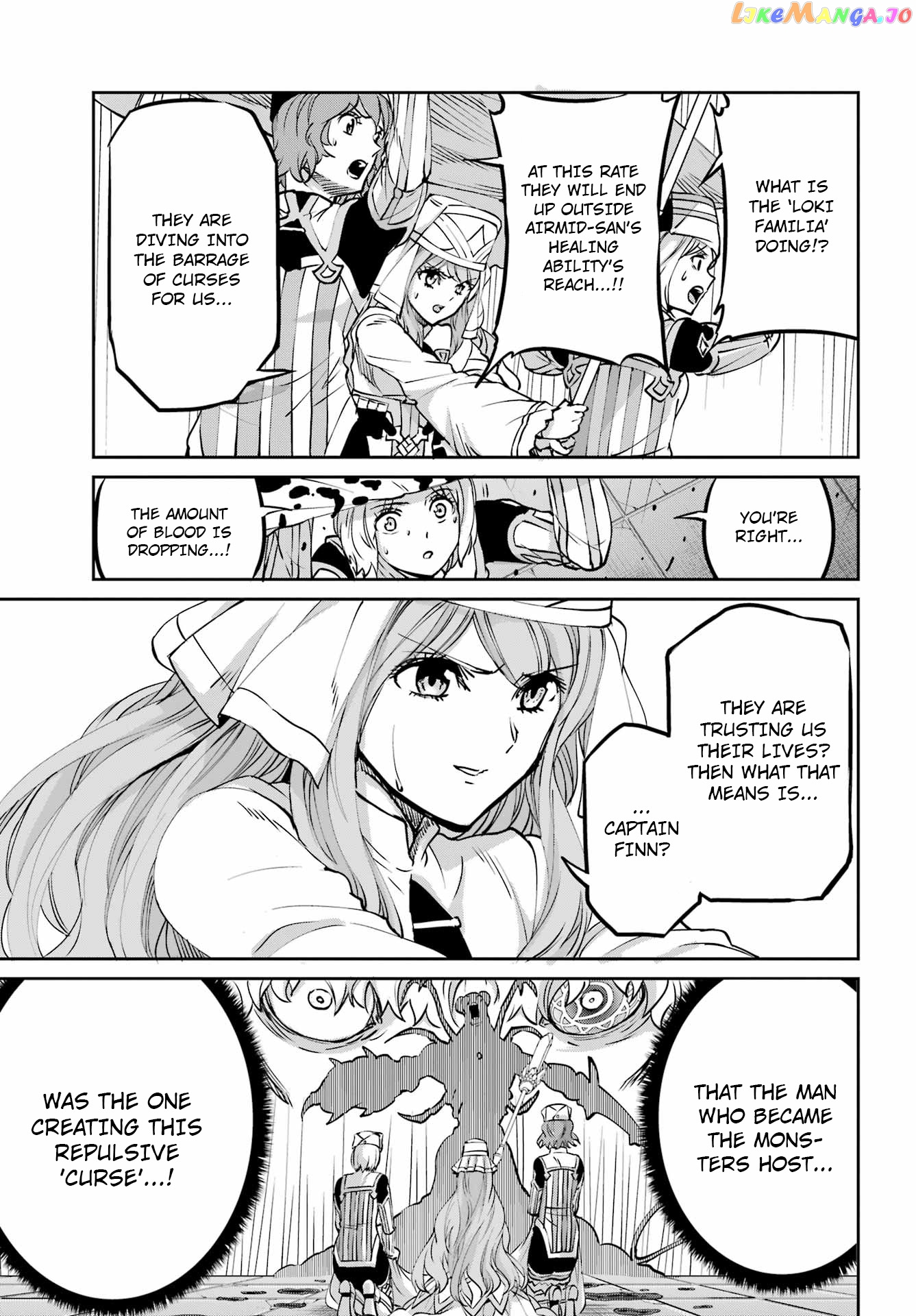 Dungeon Ni Deai O Motomeru No Wa Machigatte Iru Darou Ka Gaiden – Sword Oratoria chapter 105 - page 14