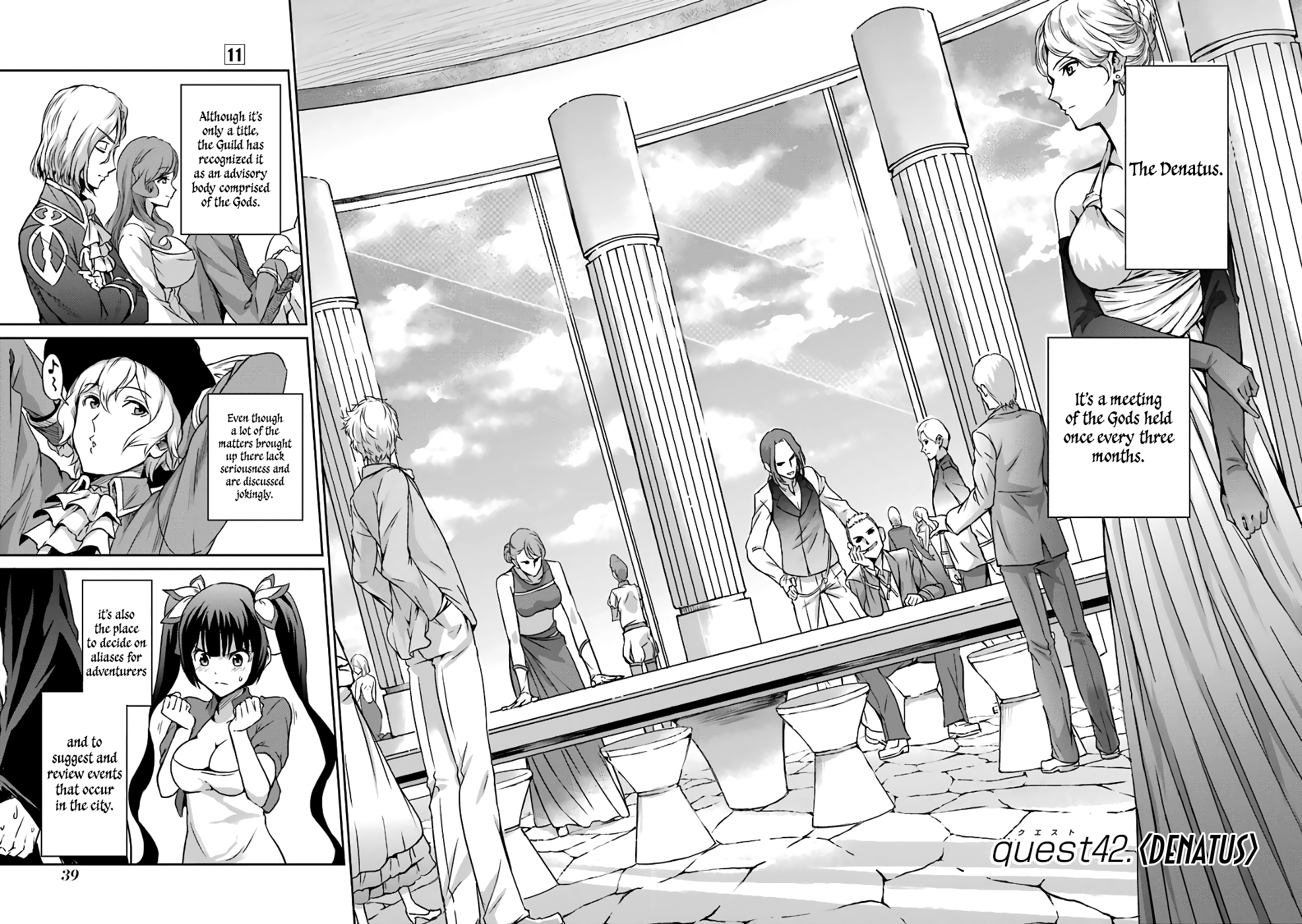 Dungeon Ni Deai O Motomeru No Wa Machigatte Iru Darou Ka Gaiden – Sword Oratoria chapter 42 - page 4