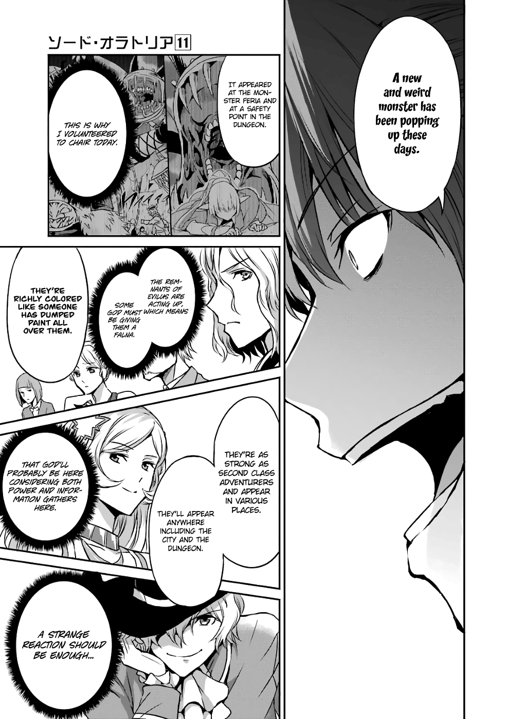 Dungeon Ni Deai O Motomeru No Wa Machigatte Iru Darou Ka Gaiden – Sword Oratoria chapter 42 - page 8