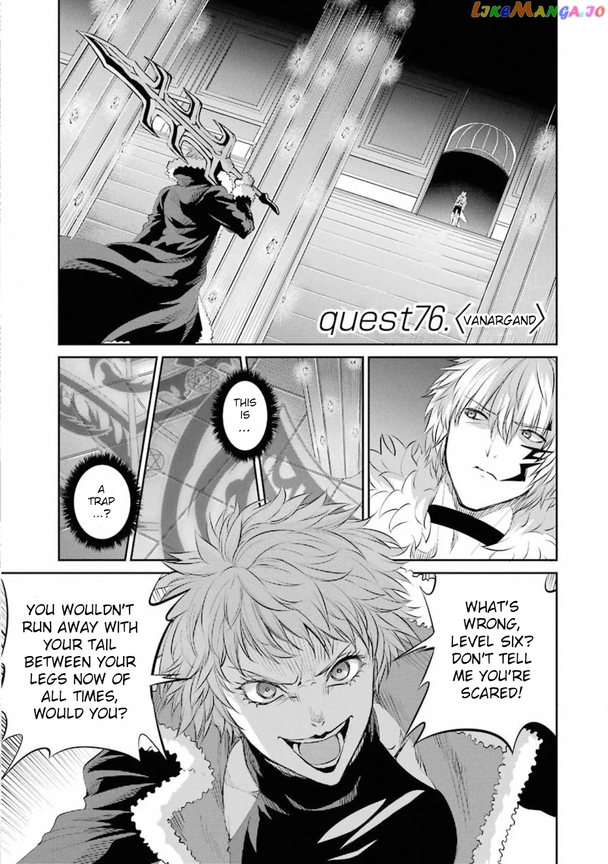 Dungeon Ni Deai O Motomeru No Wa Machigatte Iru Darou Ka Gaiden – Sword Oratoria chapter 76 - page 2