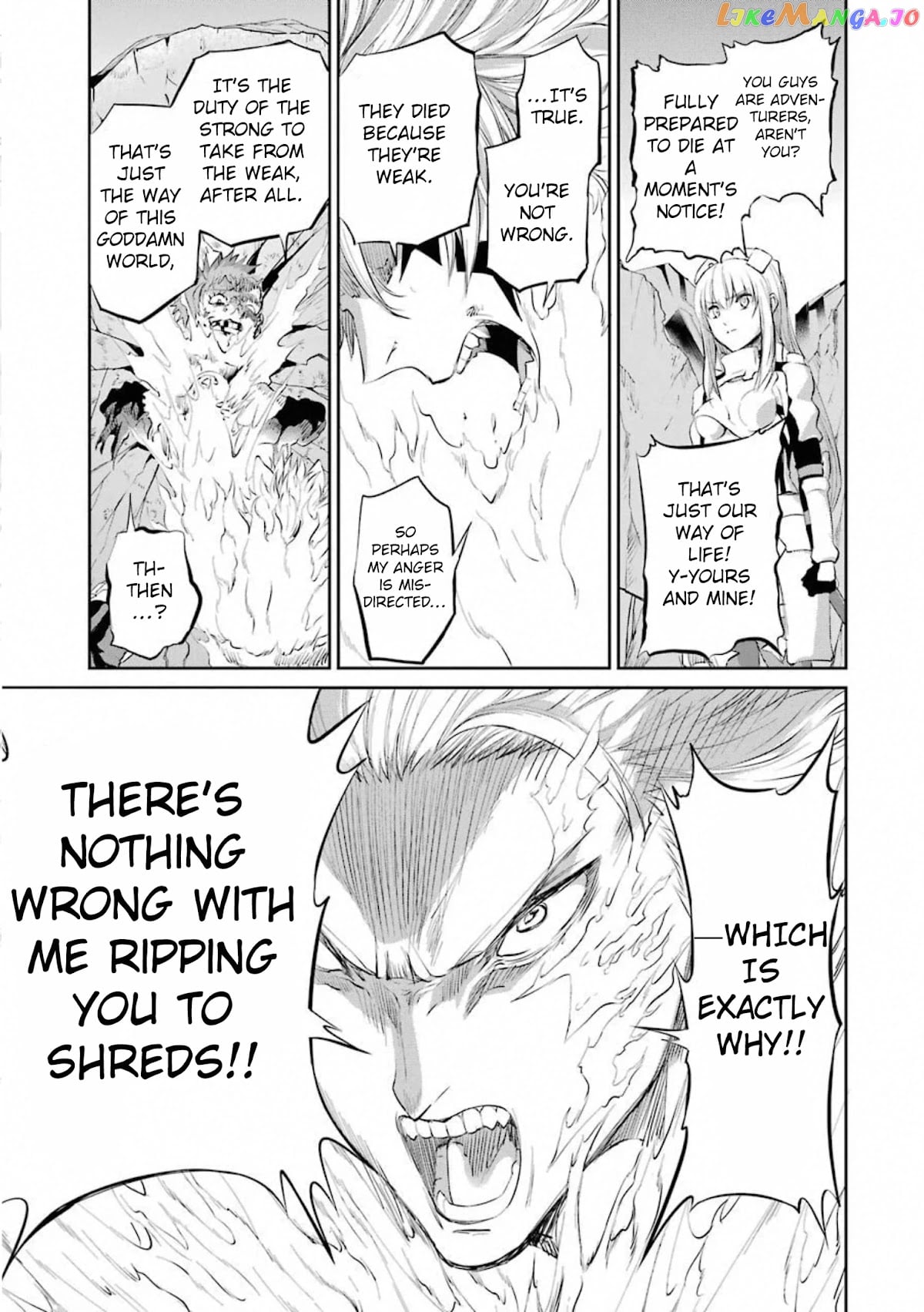Dungeon Ni Deai O Motomeru No Wa Machigatte Iru Darou Ka Gaiden – Sword Oratoria chapter 76 - page 41