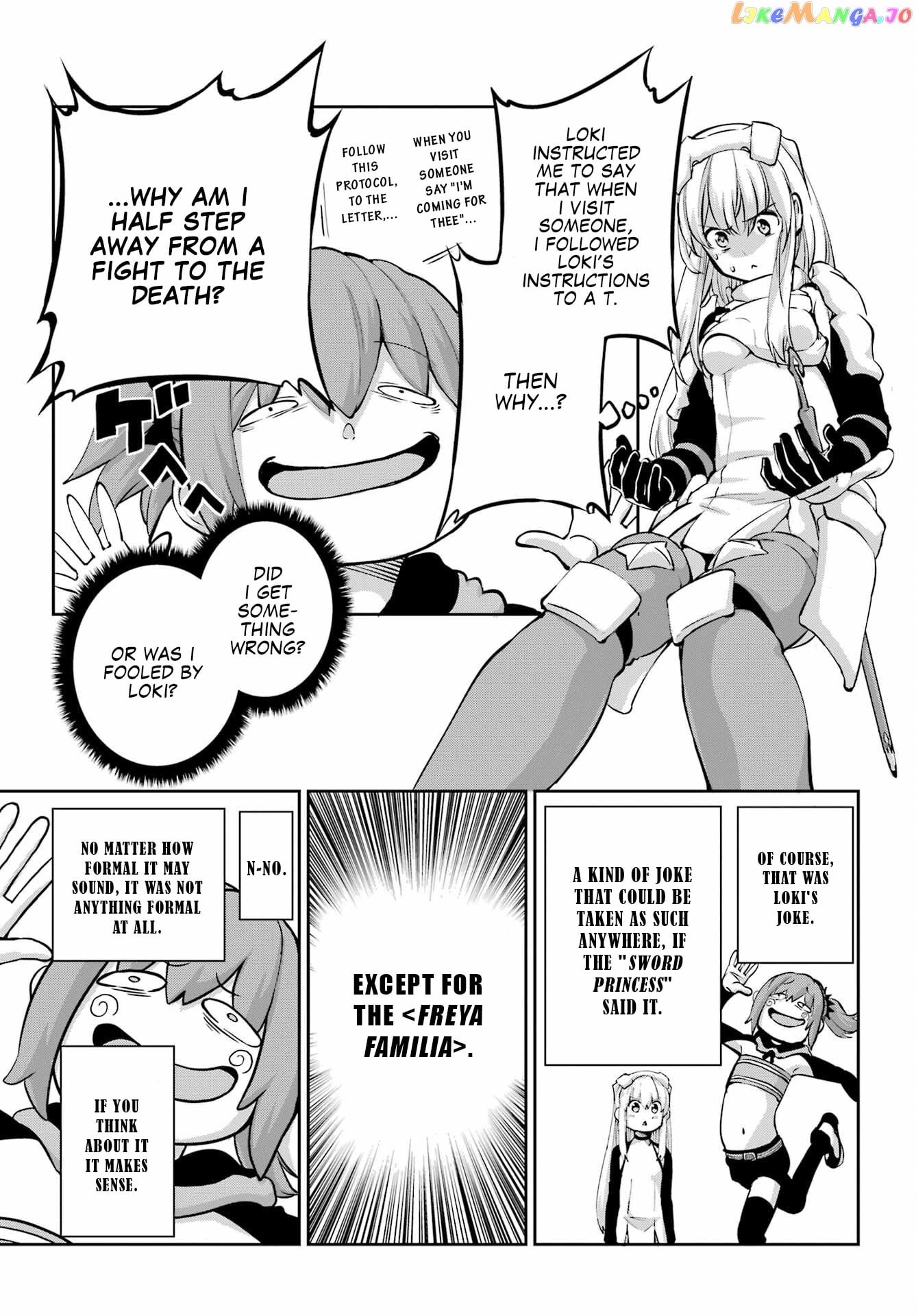 Dungeon Ni Deai O Motomeru No Wa Machigatte Iru Darou Ka Gaiden – Sword Oratoria chapter 98 - page 21