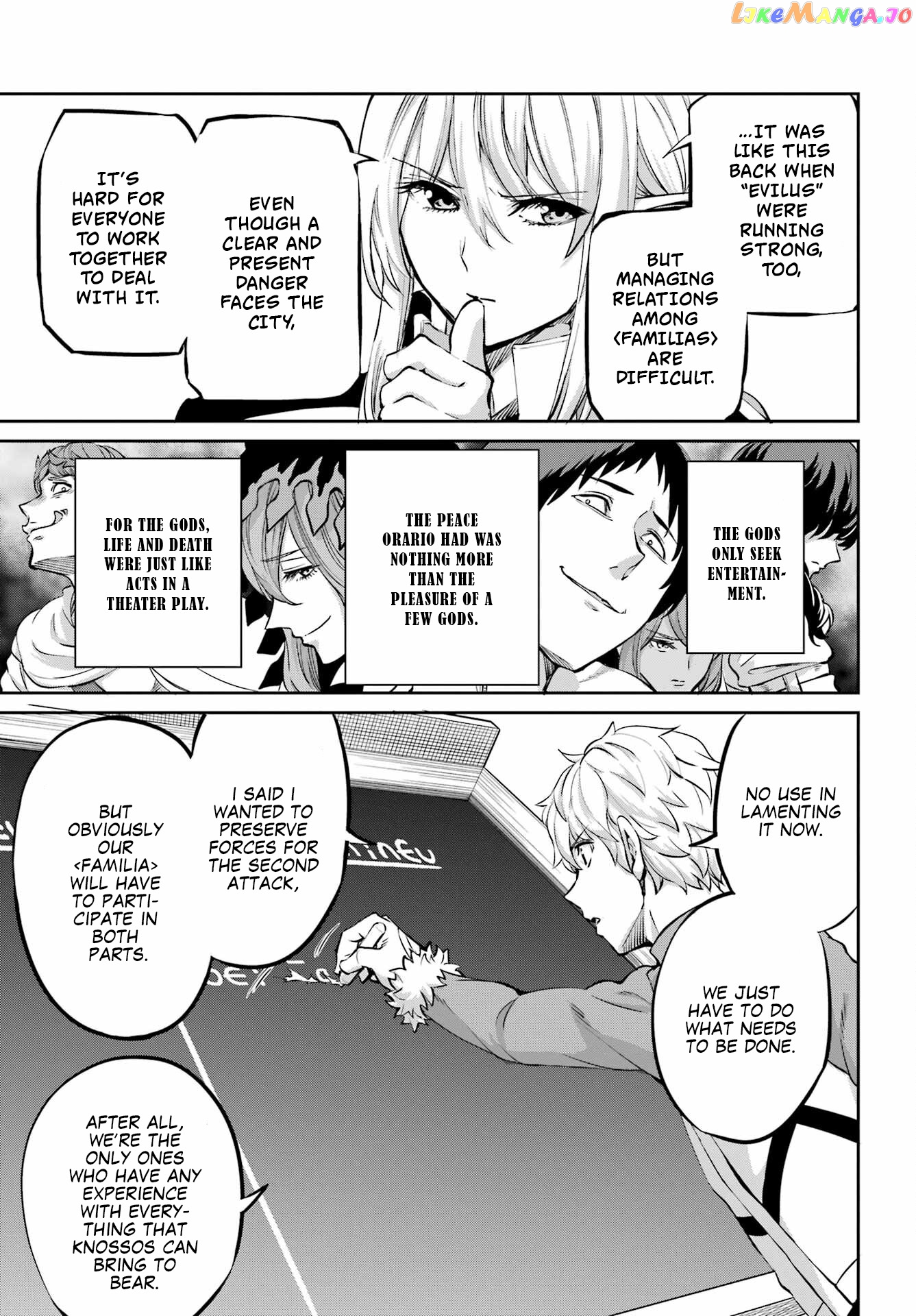 Dungeon Ni Deai O Motomeru No Wa Machigatte Iru Darou Ka Gaiden – Sword Oratoria chapter 98 - page 45