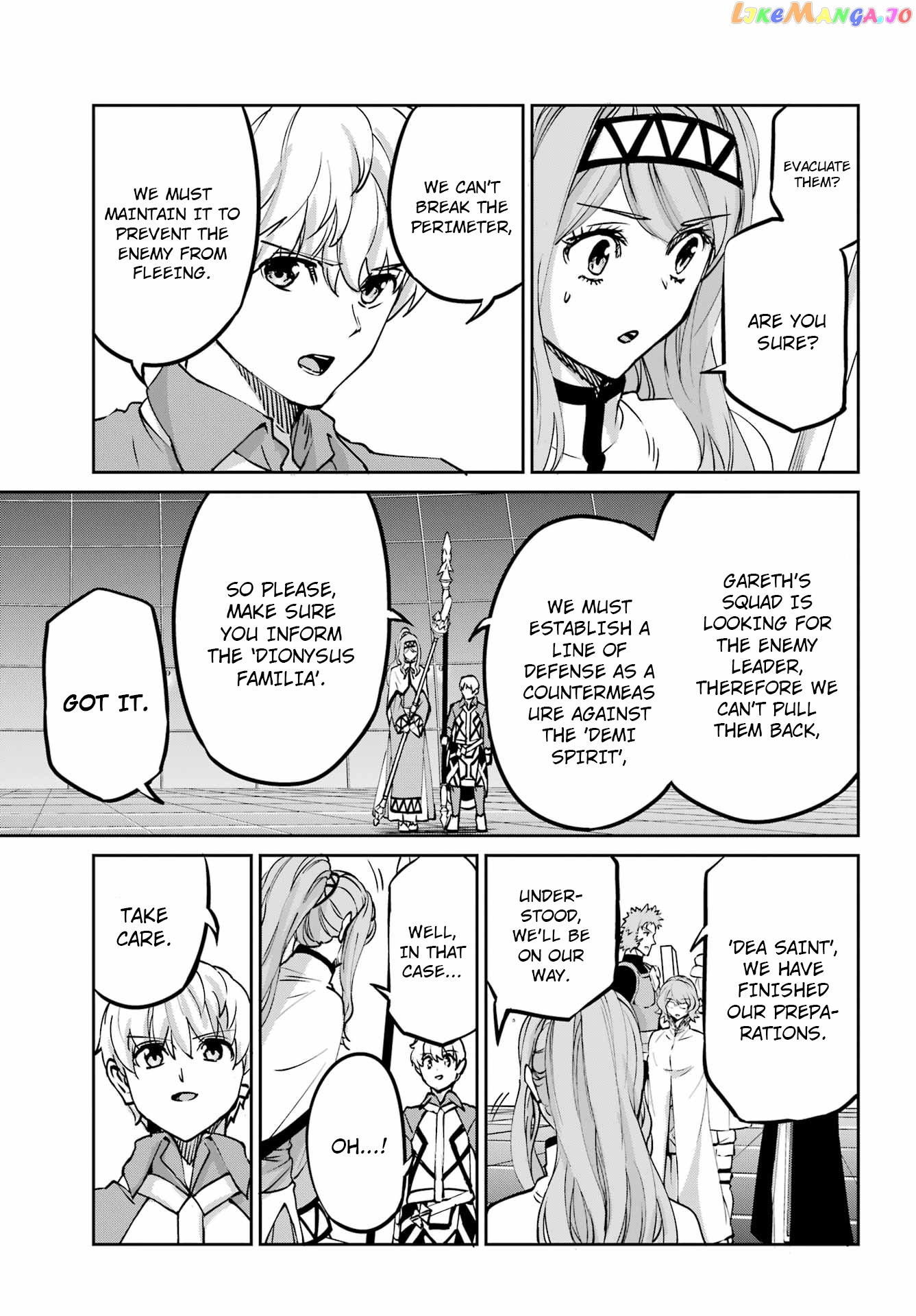 Dungeon Ni Deai O Motomeru No Wa Machigatte Iru Darou Ka Gaiden – Sword Oratoria chapter 106 - page 28