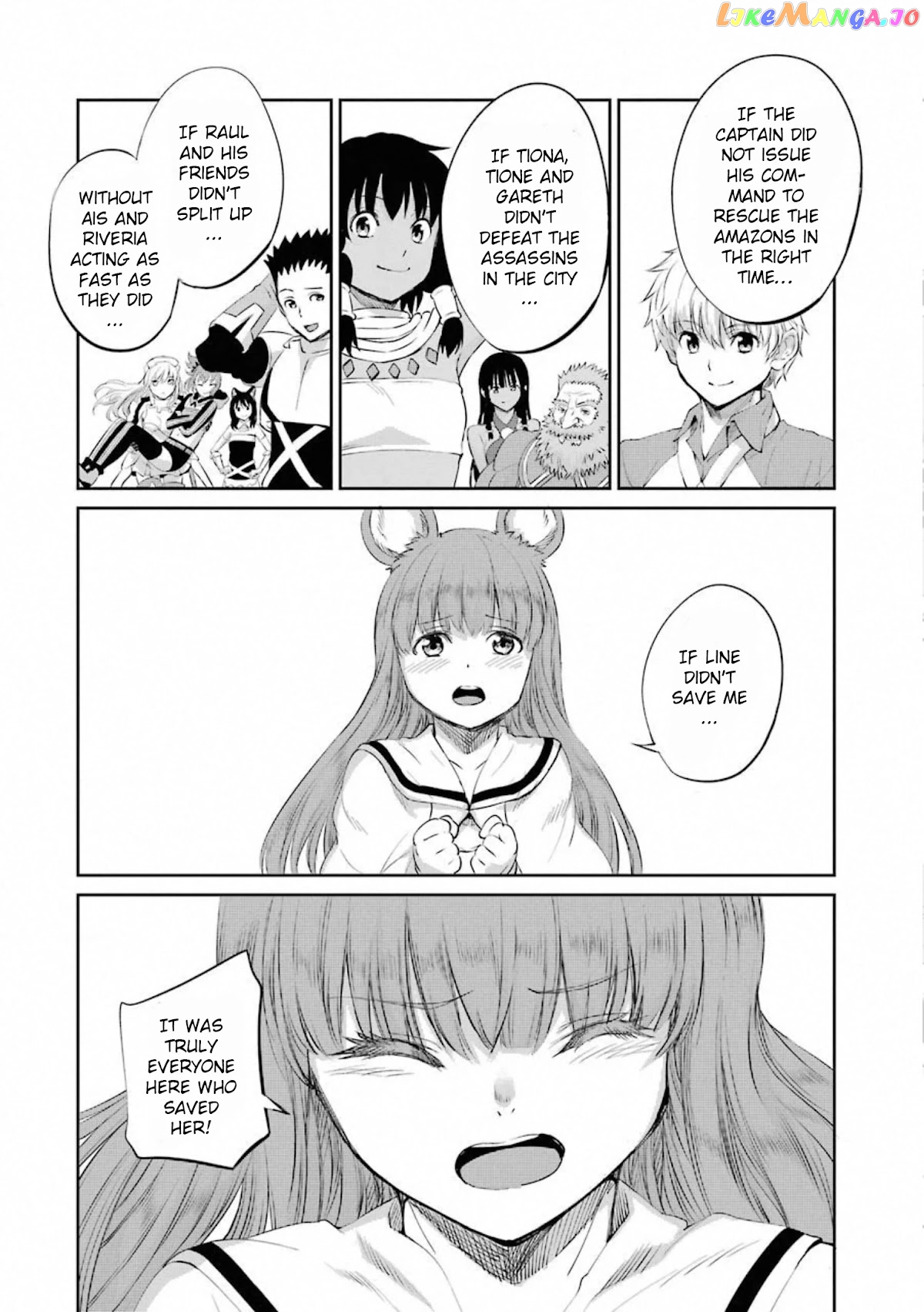 Dungeon Ni Deai O Motomeru No Wa Machigatte Iru Darou Ka Gaiden – Sword Oratoria chapter 77 - page 32