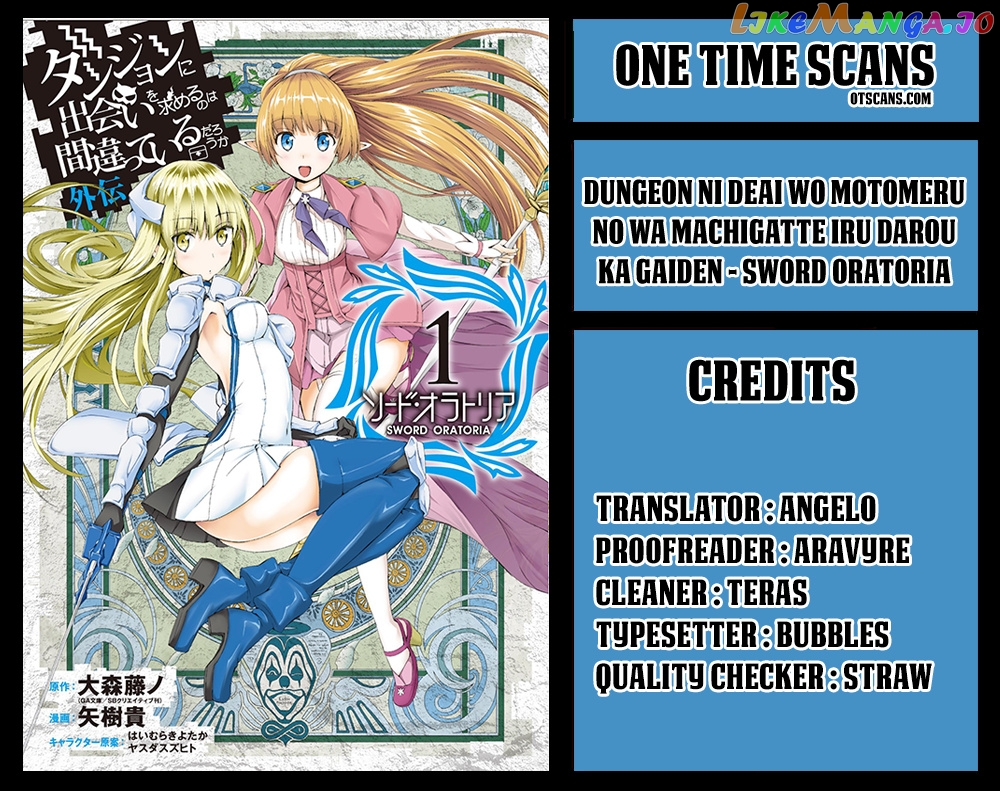 Dungeon Ni Deai O Motomeru No Wa Machigatte Iru Darou Ka Gaiden – Sword Oratoria chapter 12.2 - page 1