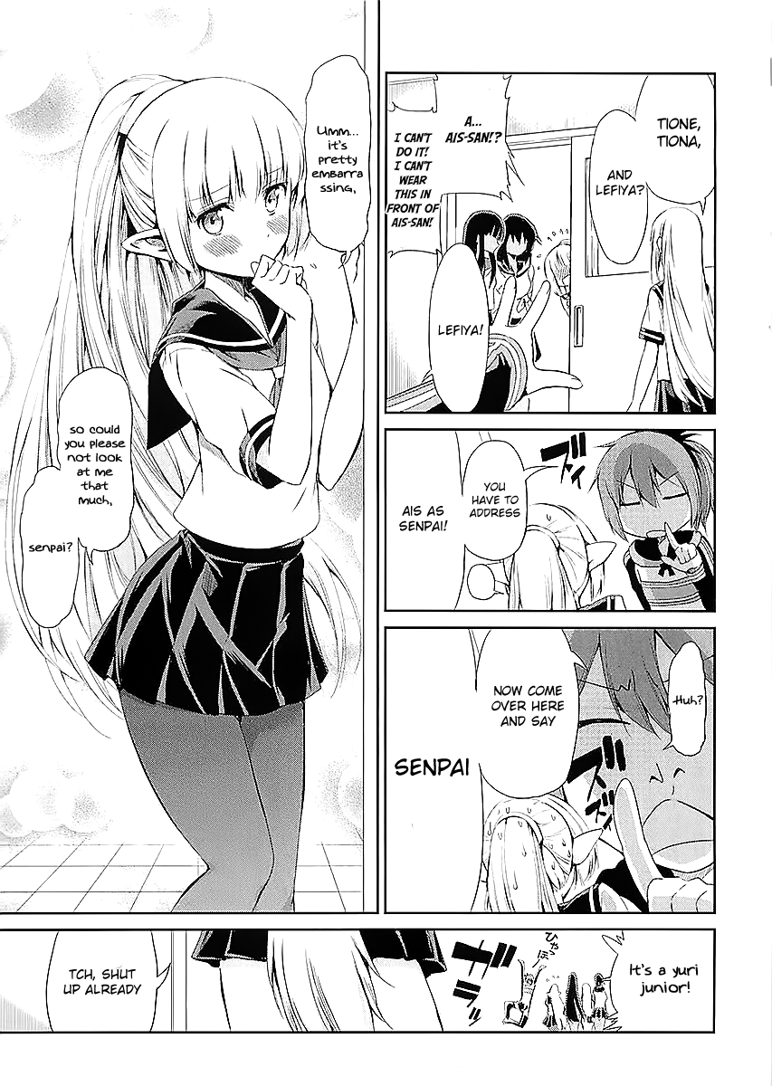 Dungeon Ni Deai O Motomeru No Wa Machigatte Iru Darou Ka Gaiden – Sword Oratoria chapter 12.2 - page 4