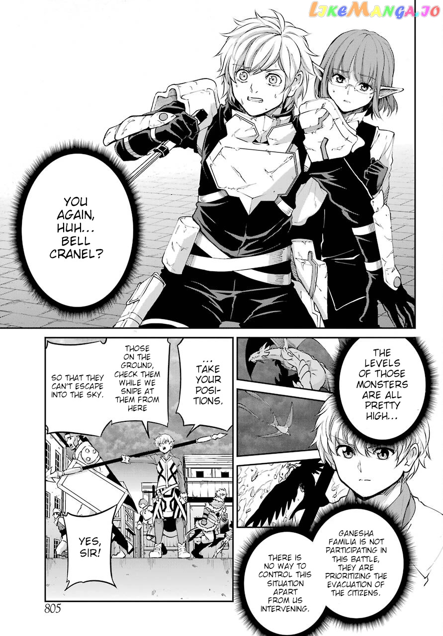Dungeon Ni Deai O Motomeru No Wa Machigatte Iru Darou Ka Gaiden – Sword Oratoria chapter 93 - page 3