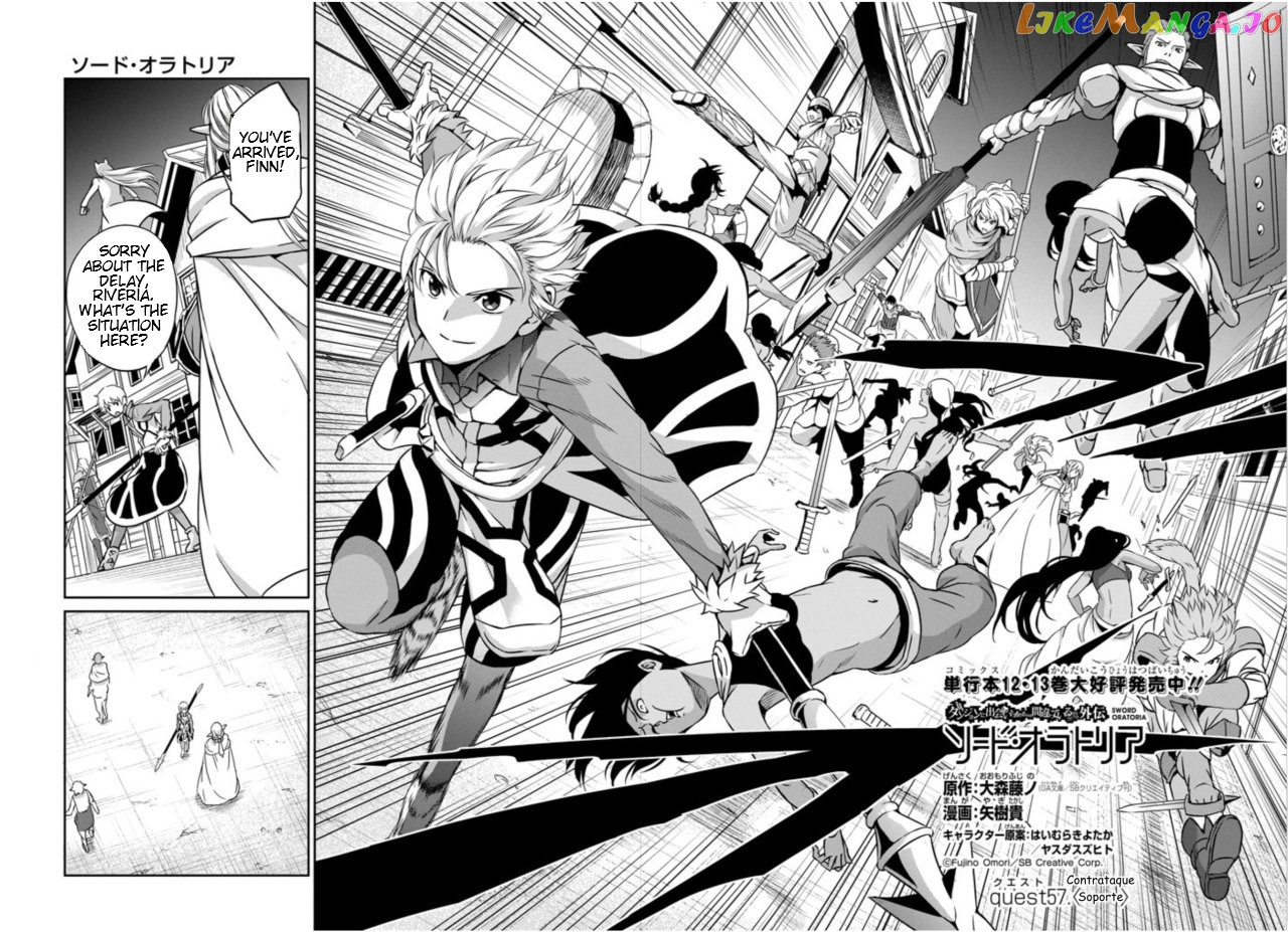 Dungeon Ni Deai O Motomeru No Wa Machigatte Iru Darou Ka Gaiden – Sword Oratoria chapter 57 - page 3