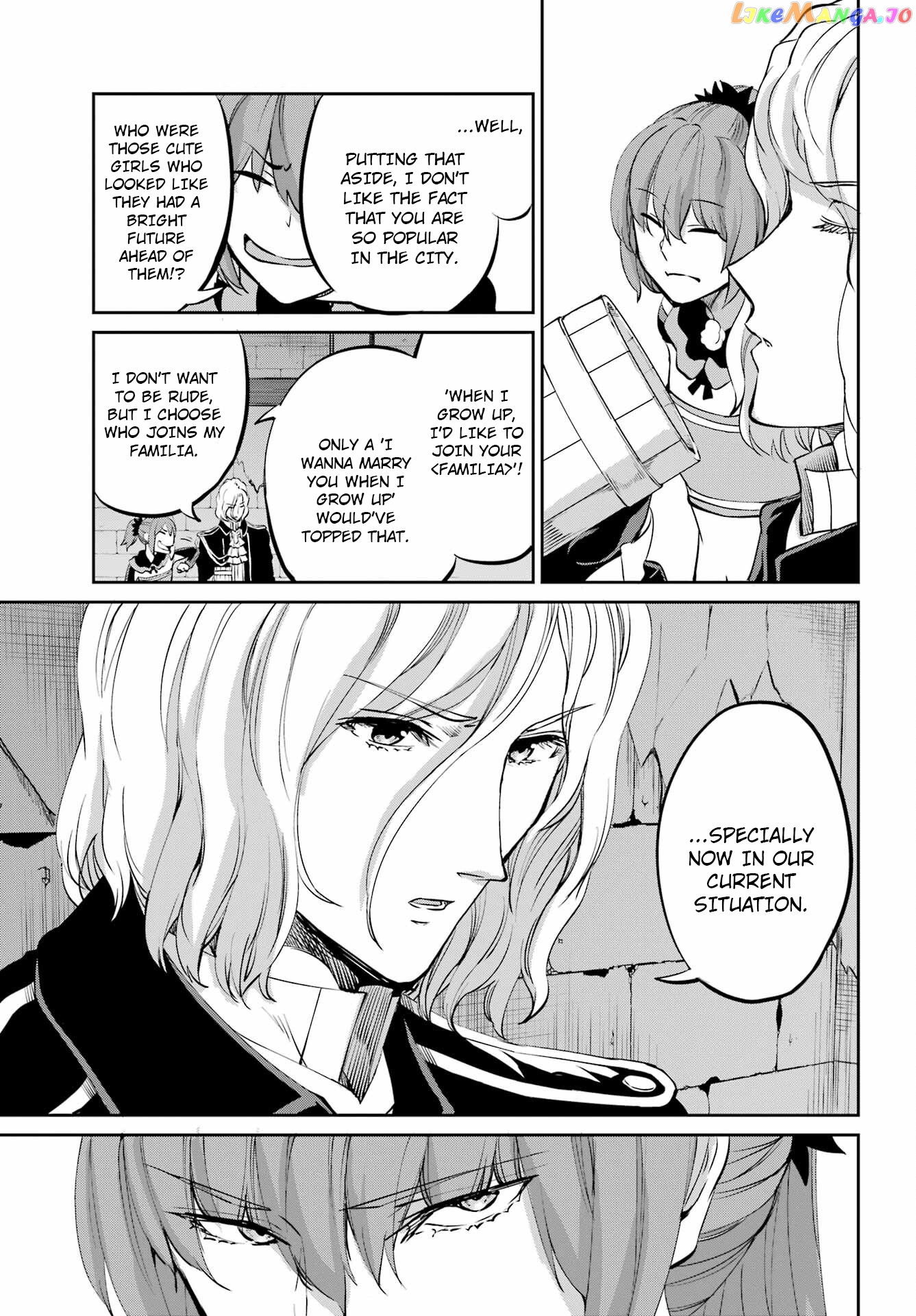 Dungeon Ni Deai O Motomeru No Wa Machigatte Iru Darou Ka Gaiden – Sword Oratoria chapter 99 - page 28