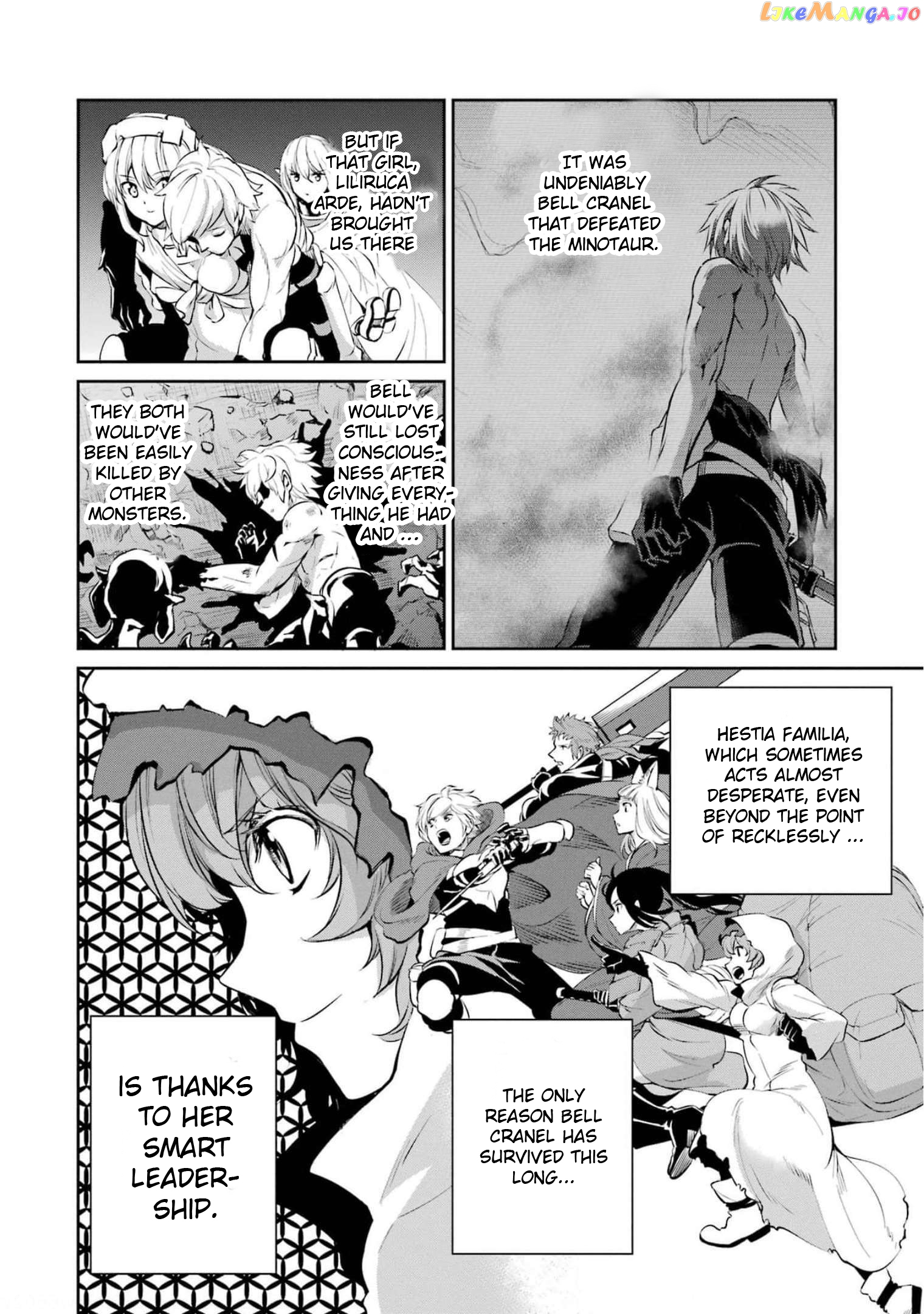 Dungeon Ni Deai O Motomeru No Wa Machigatte Iru Darou Ka Gaiden – Sword Oratoria chapter 86 - page 4