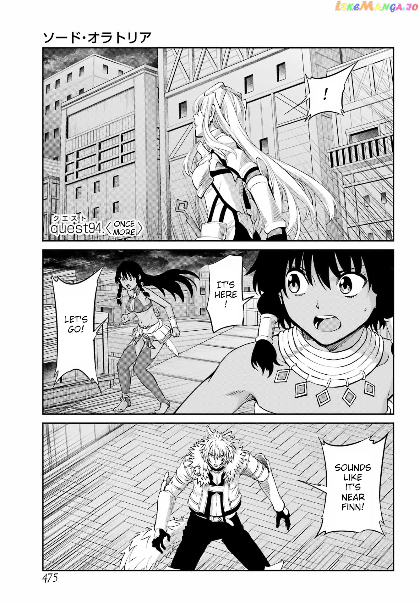 Dungeon Ni Deai O Motomeru No Wa Machigatte Iru Darou Ka Gaiden – Sword Oratoria chapter 94 - page 1