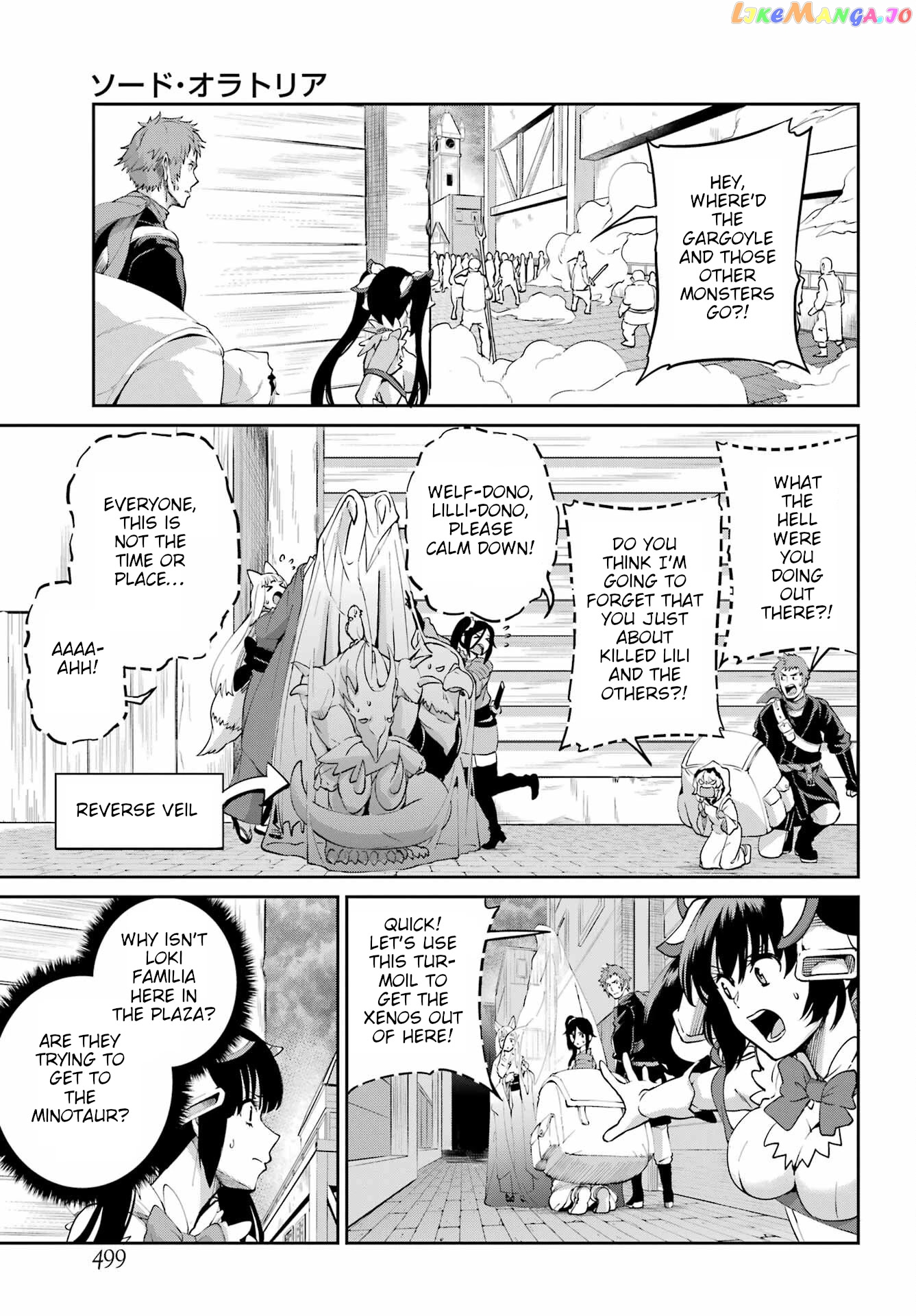 Dungeon Ni Deai O Motomeru No Wa Machigatte Iru Darou Ka Gaiden – Sword Oratoria chapter 94 - page 24