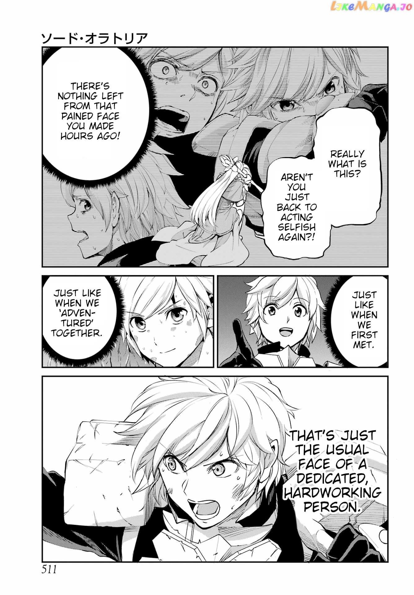 Dungeon Ni Deai O Motomeru No Wa Machigatte Iru Darou Ka Gaiden – Sword Oratoria chapter 94 - page 35