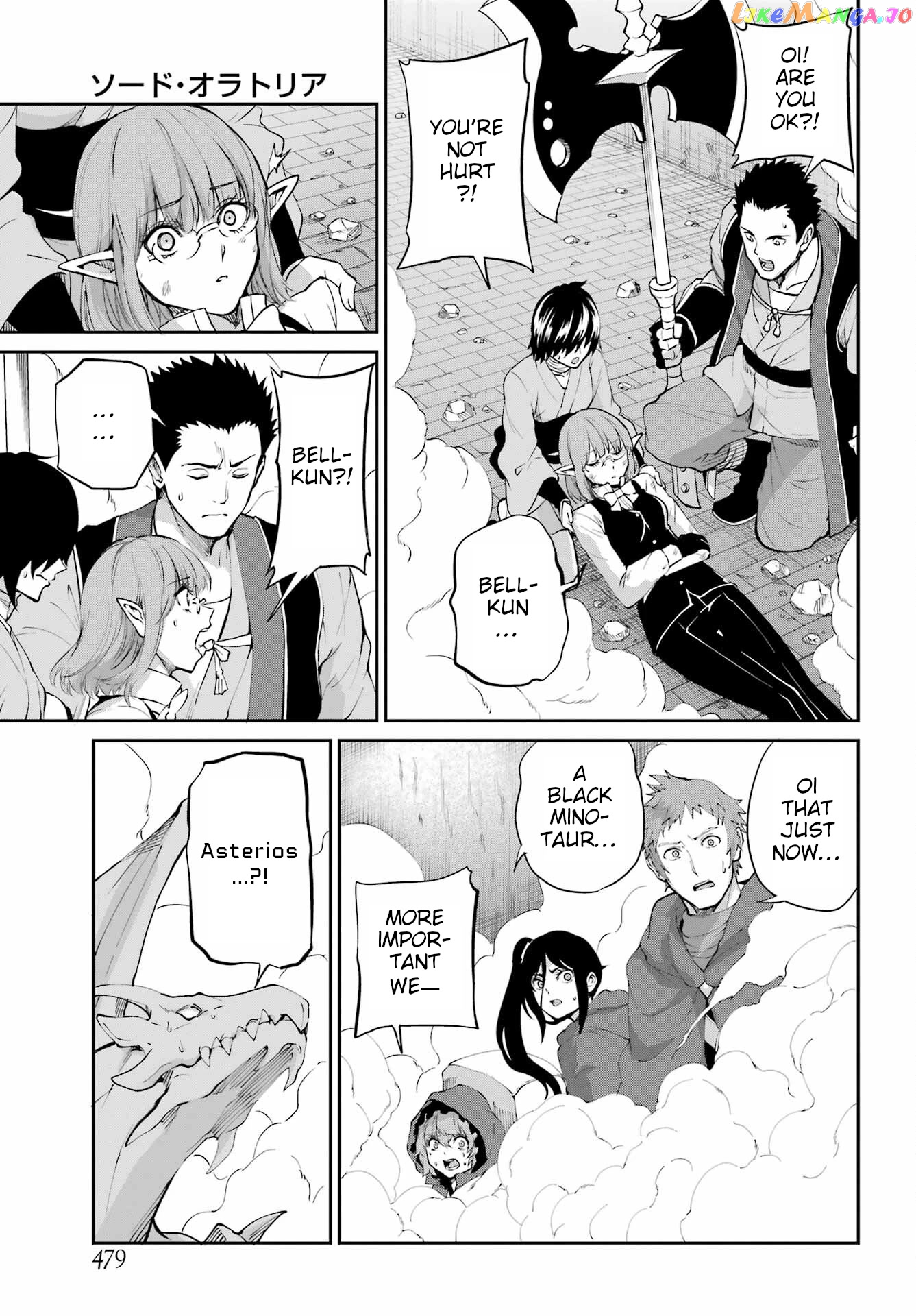 Dungeon Ni Deai O Motomeru No Wa Machigatte Iru Darou Ka Gaiden – Sword Oratoria chapter 94 - page 5