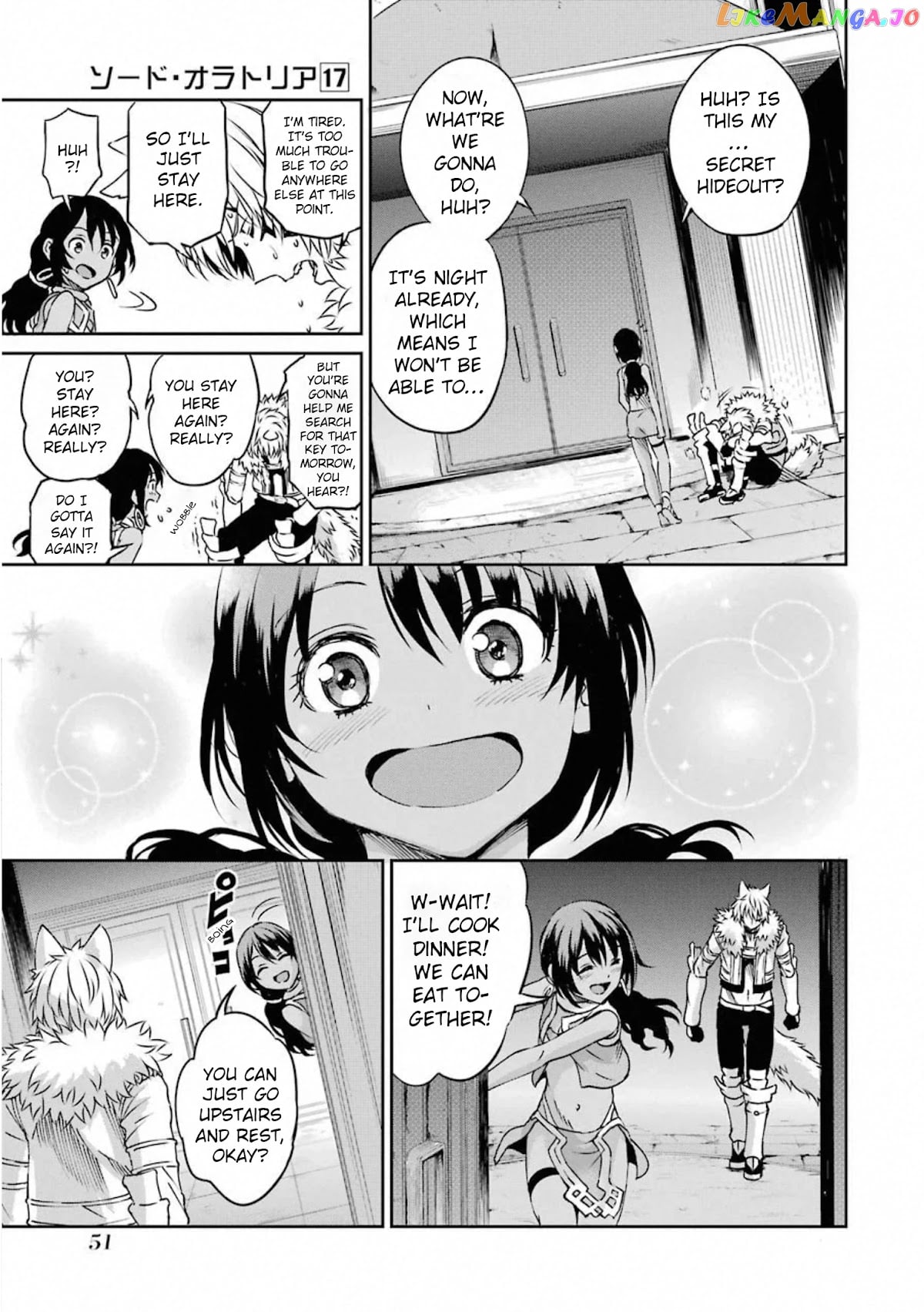 Dungeon Ni Deai O Motomeru No Wa Machigatte Iru Darou Ka Gaiden – Sword Oratoria chapter 72 - page 14