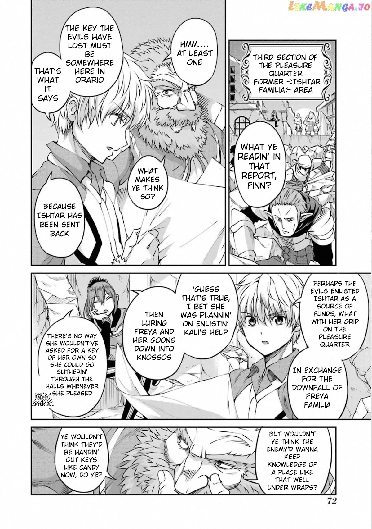 Dungeon Ni Deai O Motomeru No Wa Machigatte Iru Darou Ka Gaiden – Sword Oratoria chapter 72 - page 34