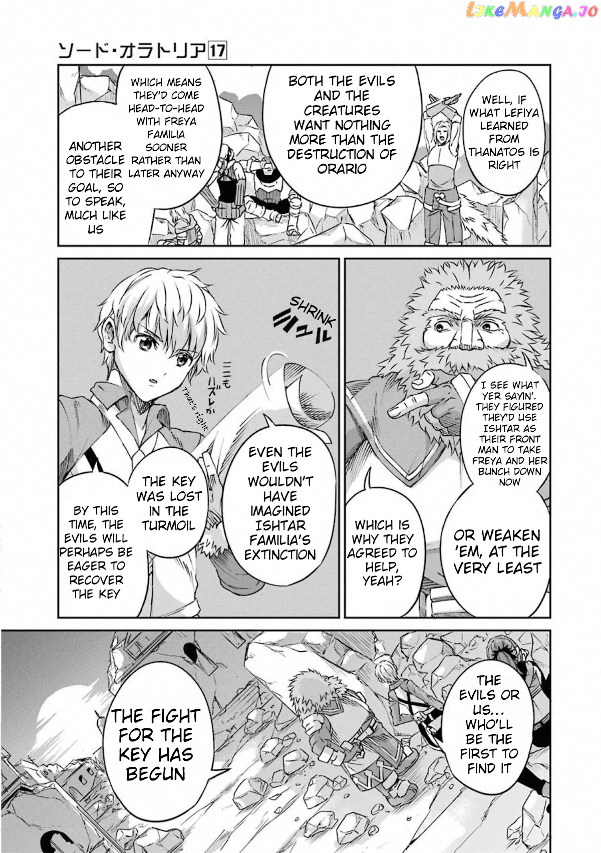 Dungeon Ni Deai O Motomeru No Wa Machigatte Iru Darou Ka Gaiden – Sword Oratoria chapter 72 - page 35