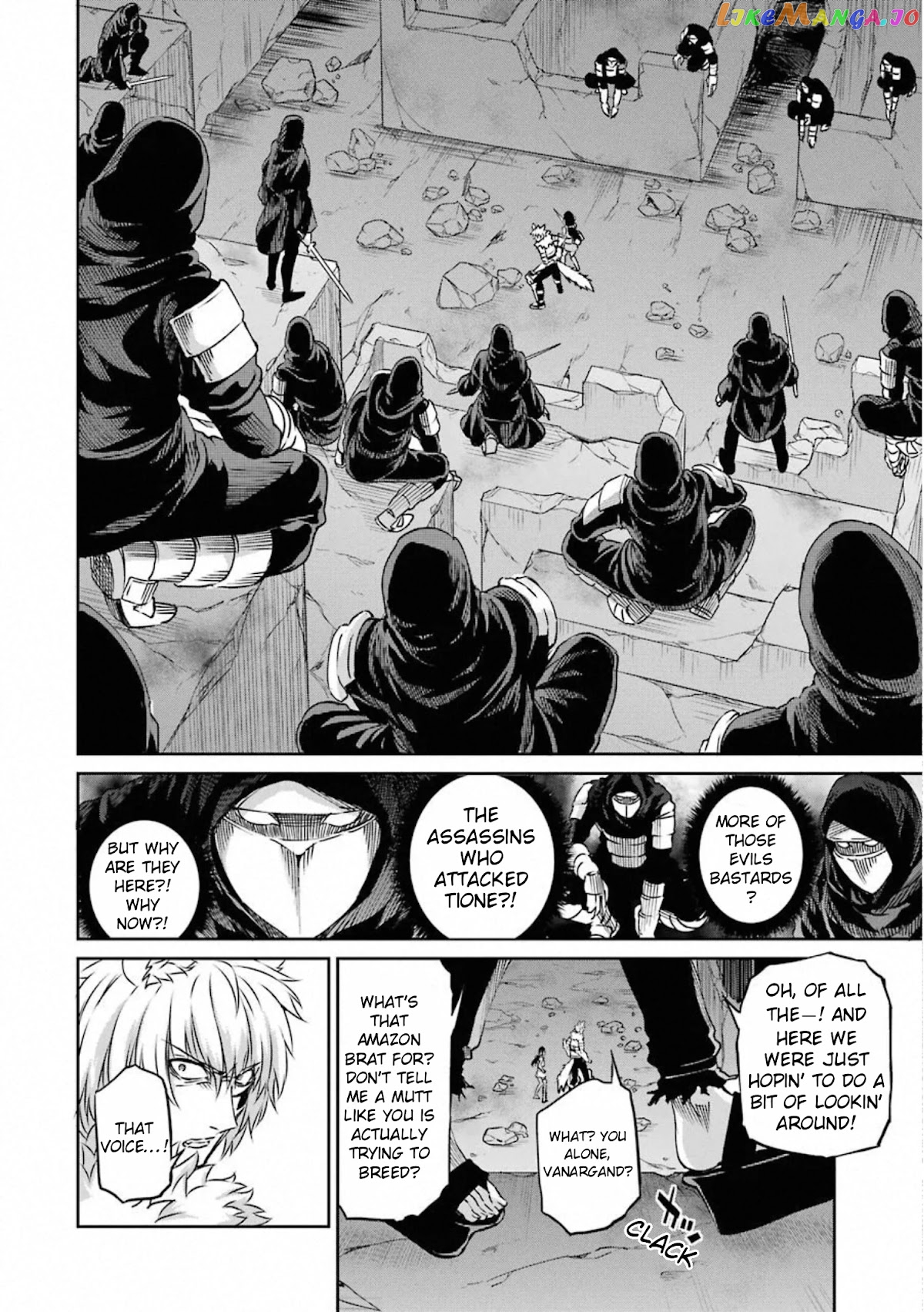 Dungeon Ni Deai O Motomeru No Wa Machigatte Iru Darou Ka Gaiden – Sword Oratoria chapter 72 - page 44