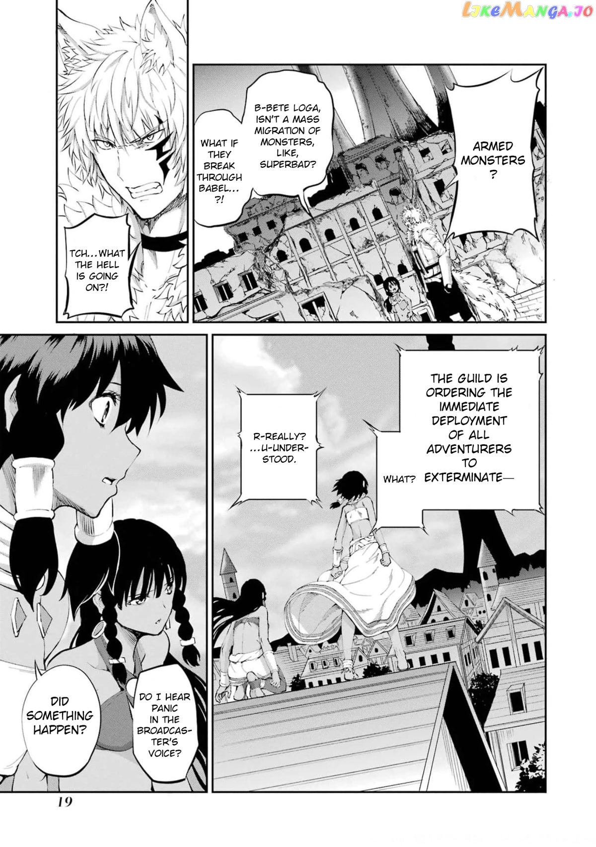 Dungeon Ni Deai O Motomeru No Wa Machigatte Iru Darou Ka Gaiden – Sword Oratoria chapter 79 - page 19