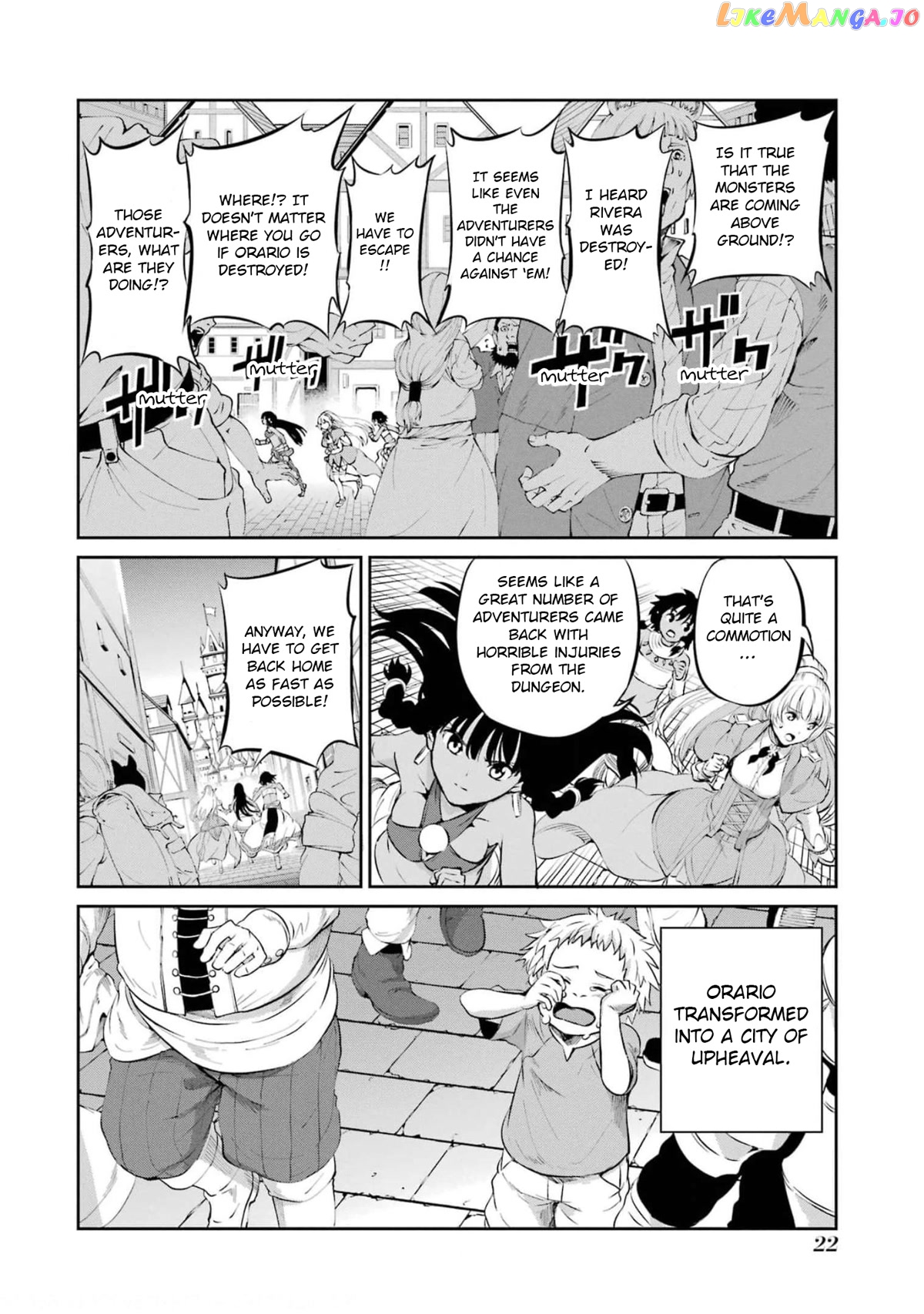 Dungeon Ni Deai O Motomeru No Wa Machigatte Iru Darou Ka Gaiden – Sword Oratoria chapter 79 - page 22