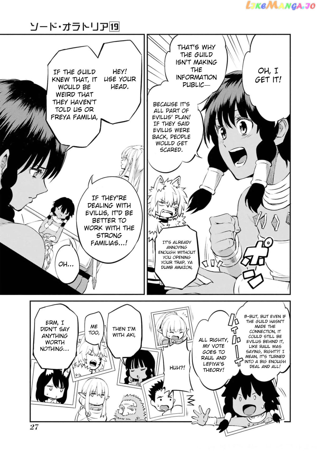 Dungeon Ni Deai O Motomeru No Wa Machigatte Iru Darou Ka Gaiden – Sword Oratoria chapter 79 - page 27