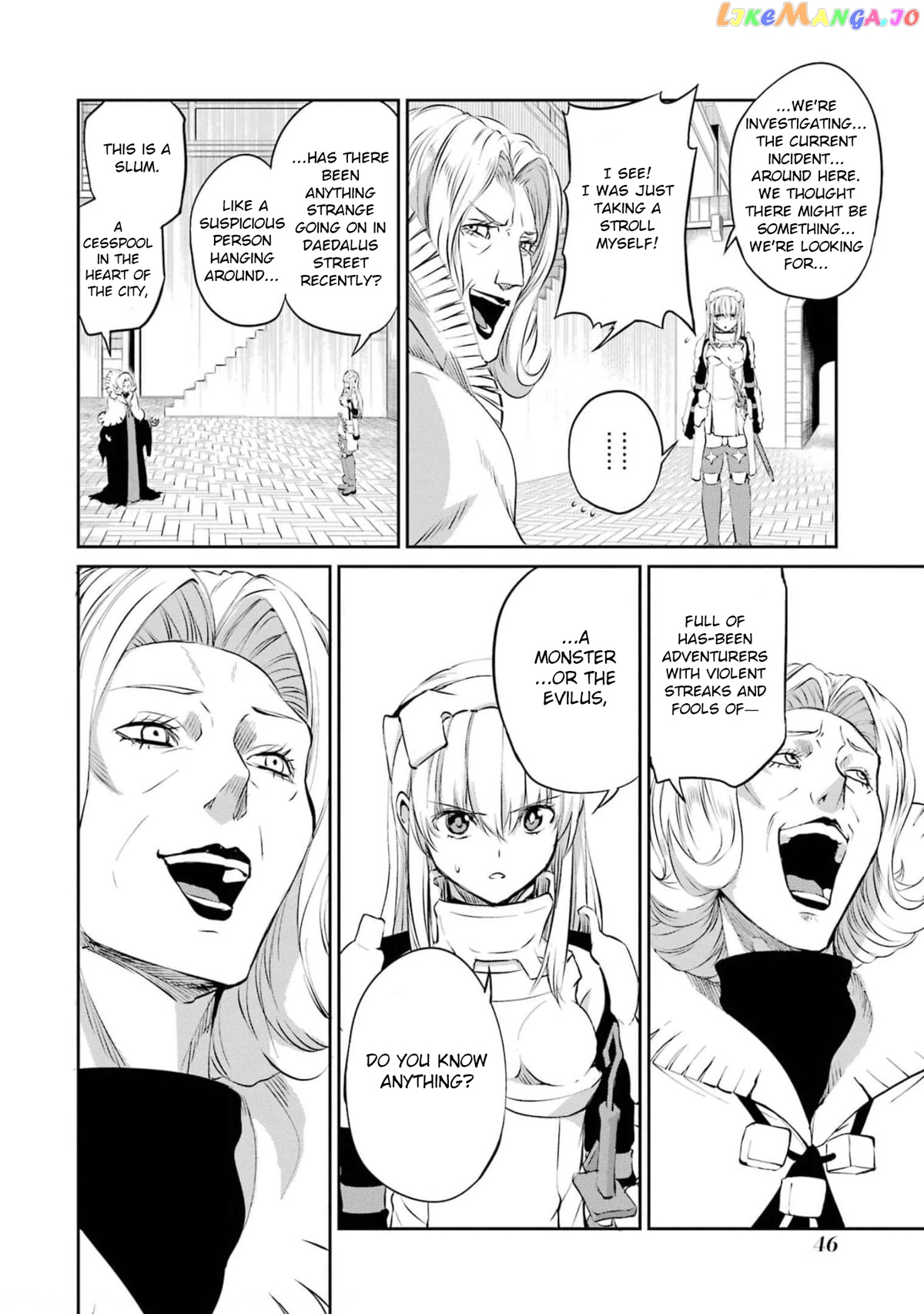 Dungeon Ni Deai O Motomeru No Wa Machigatte Iru Darou Ka Gaiden – Sword Oratoria chapter 79 - page 44