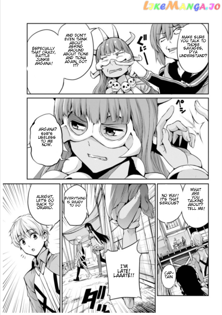 Dungeon Ni Deai O Motomeru No Wa Machigatte Iru Darou Ka Gaiden – Sword Oratoria chapter 59 - page 8