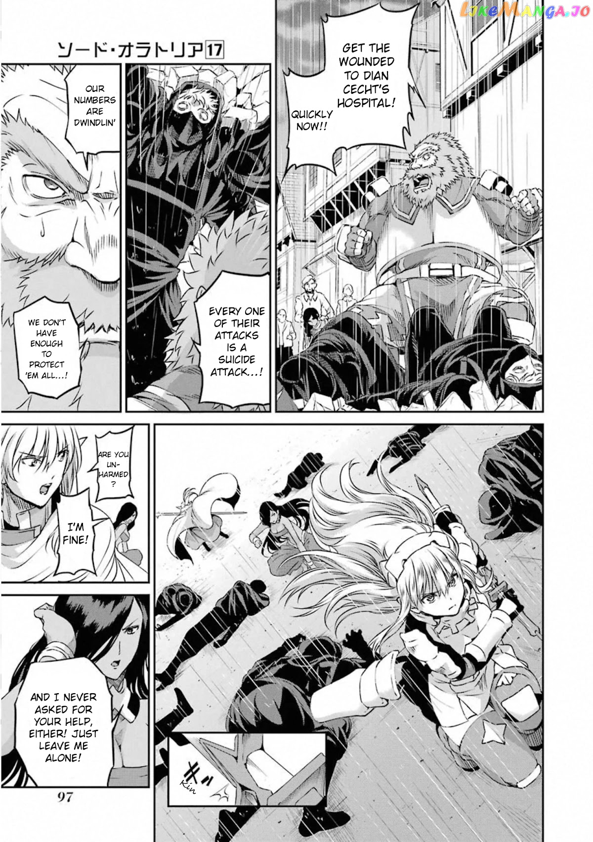 Dungeon Ni Deai O Motomeru No Wa Machigatte Iru Darou Ka Gaiden – Sword Oratoria chapter 73 - page 14