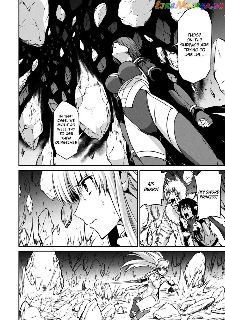 Dungeon Ni Deai O Motomeru No Wa Machigatte Iru Darou Ka Gaiden – Sword Oratoria chapter 29 - page 12