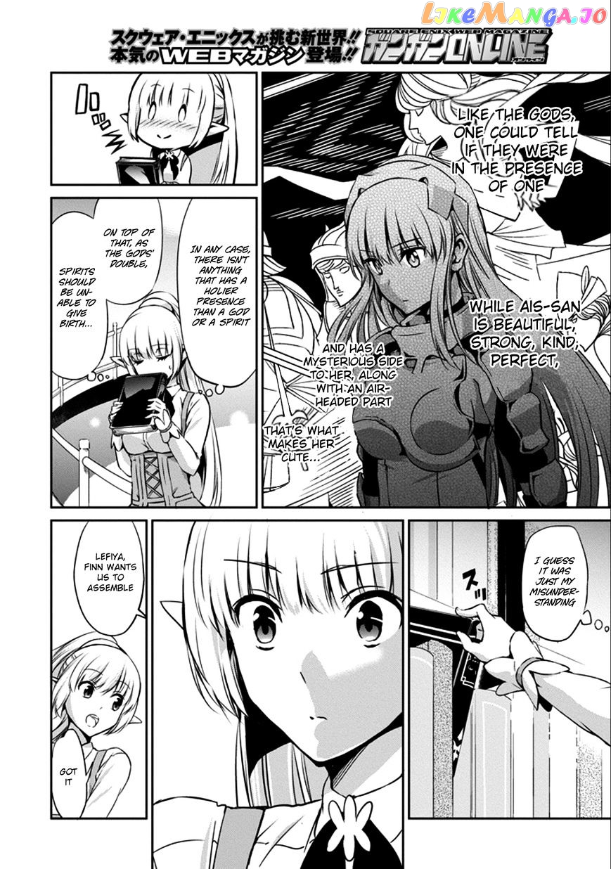 Dungeon Ni Deai O Motomeru No Wa Machigatte Iru Darou Ka Gaiden – Sword Oratoria chapter 29 - page 26