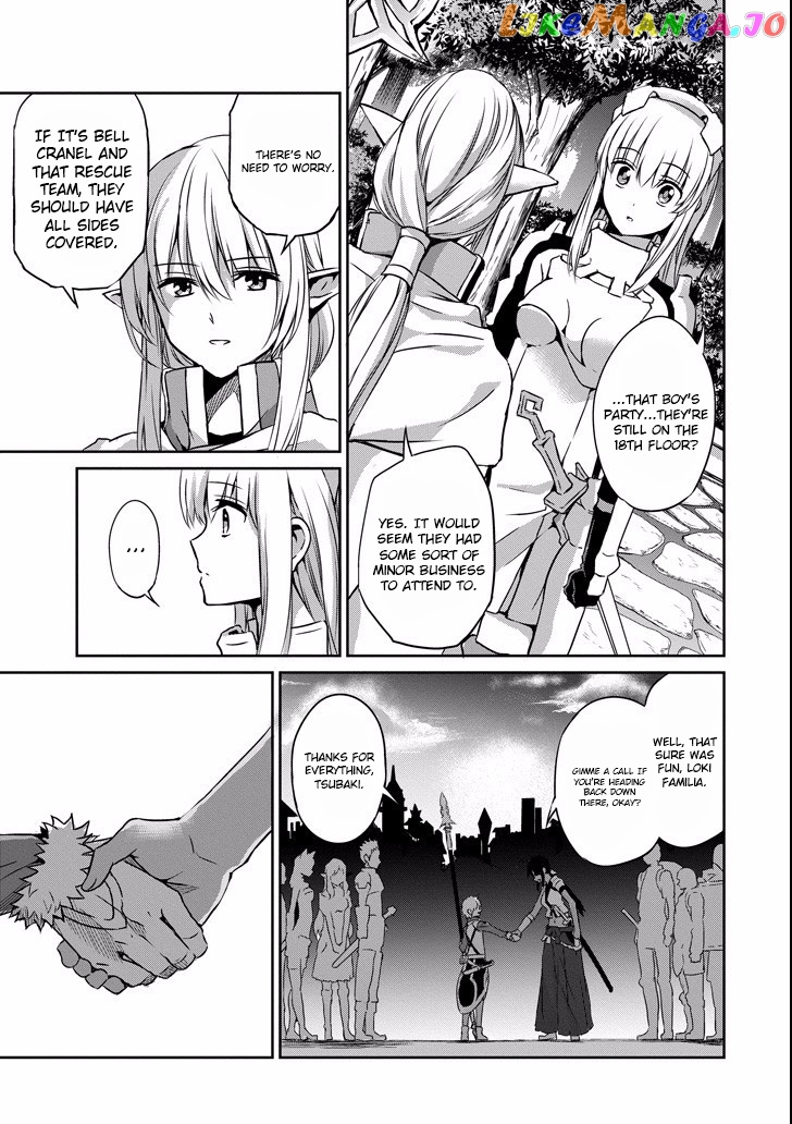 Dungeon Ni Deai O Motomeru No Wa Machigatte Iru Darou Ka Gaiden – Sword Oratoria chapter 48 - page 28