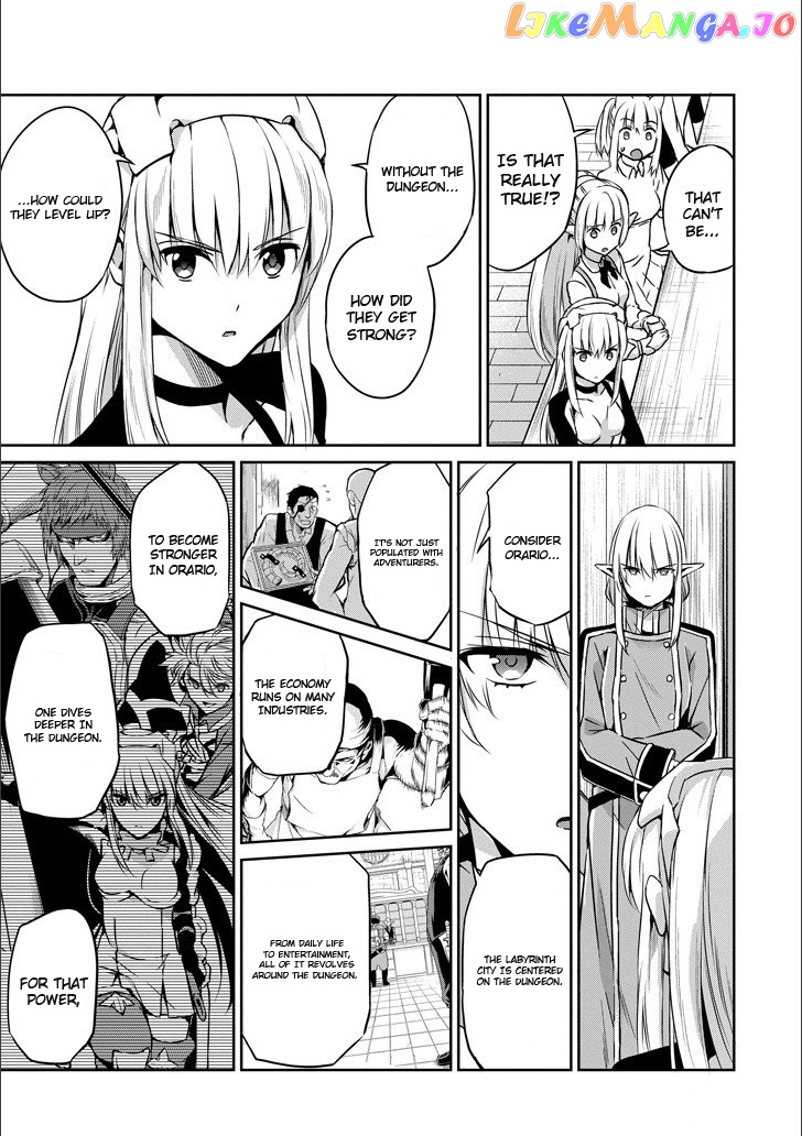 Dungeon Ni Deai O Motomeru No Wa Machigatte Iru Darou Ka Gaiden – Sword Oratoria chapter 50 - page 5