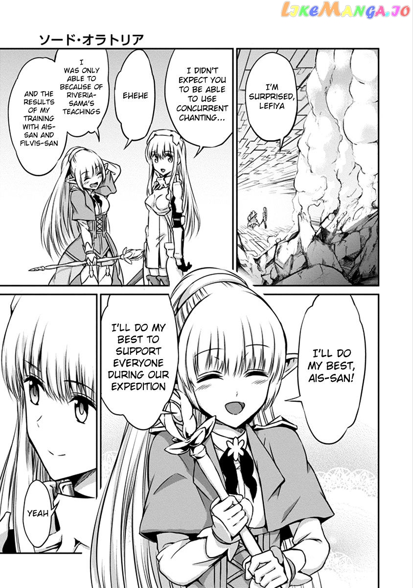 Dungeon Ni Deai O Motomeru No Wa Machigatte Iru Darou Ka Gaiden – Sword Oratoria chapter 33 - page 8