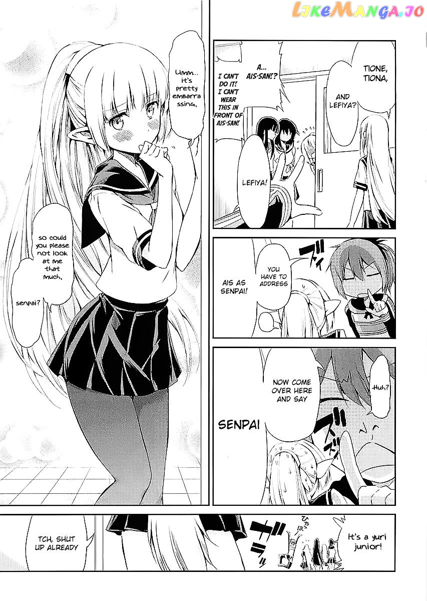 Dungeon Ni Deai O Motomeru No Wa Machigatte Iru Darou Ka Gaiden – Sword Oratoria chapter 33.1 - page 4